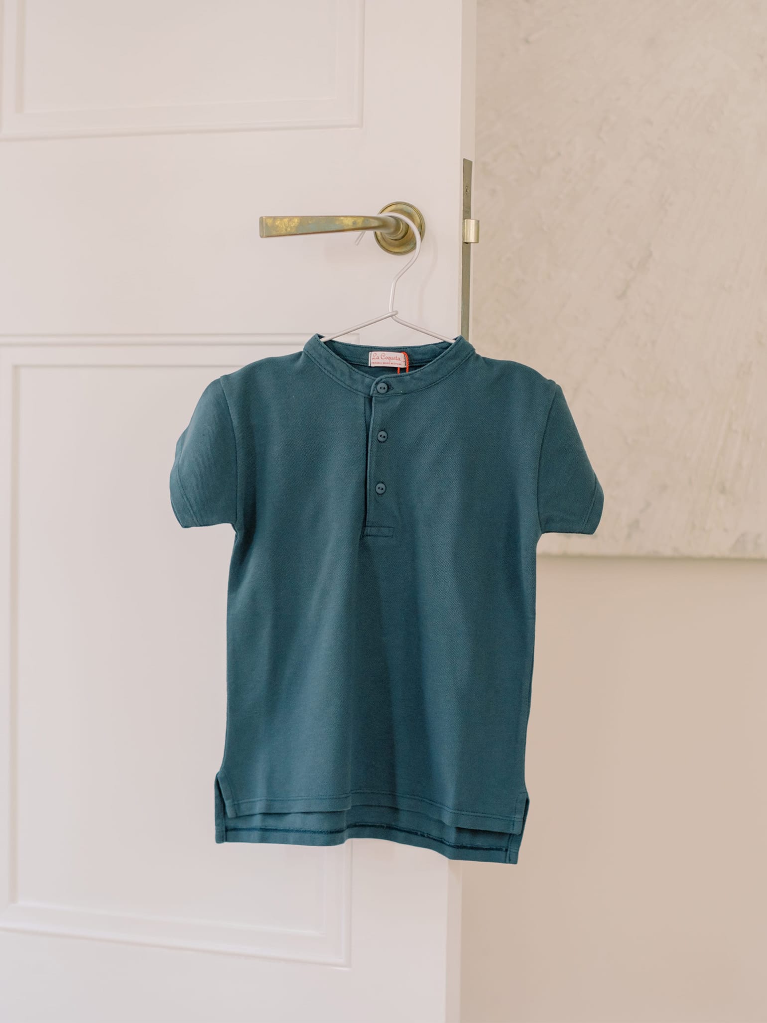 Light Blue Alcon Boy Polo Shirt