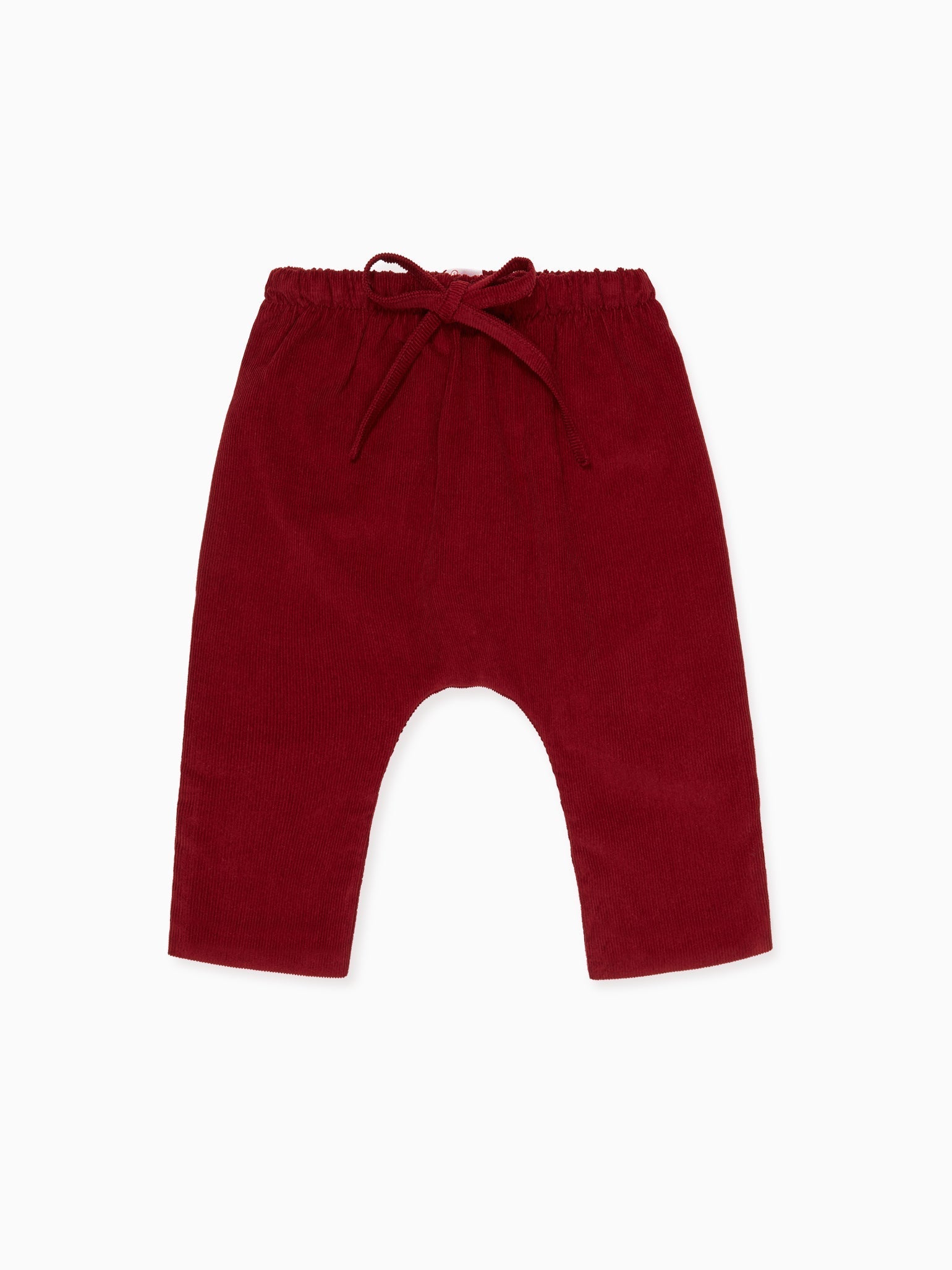 Burgundy Alex Baby Trousers