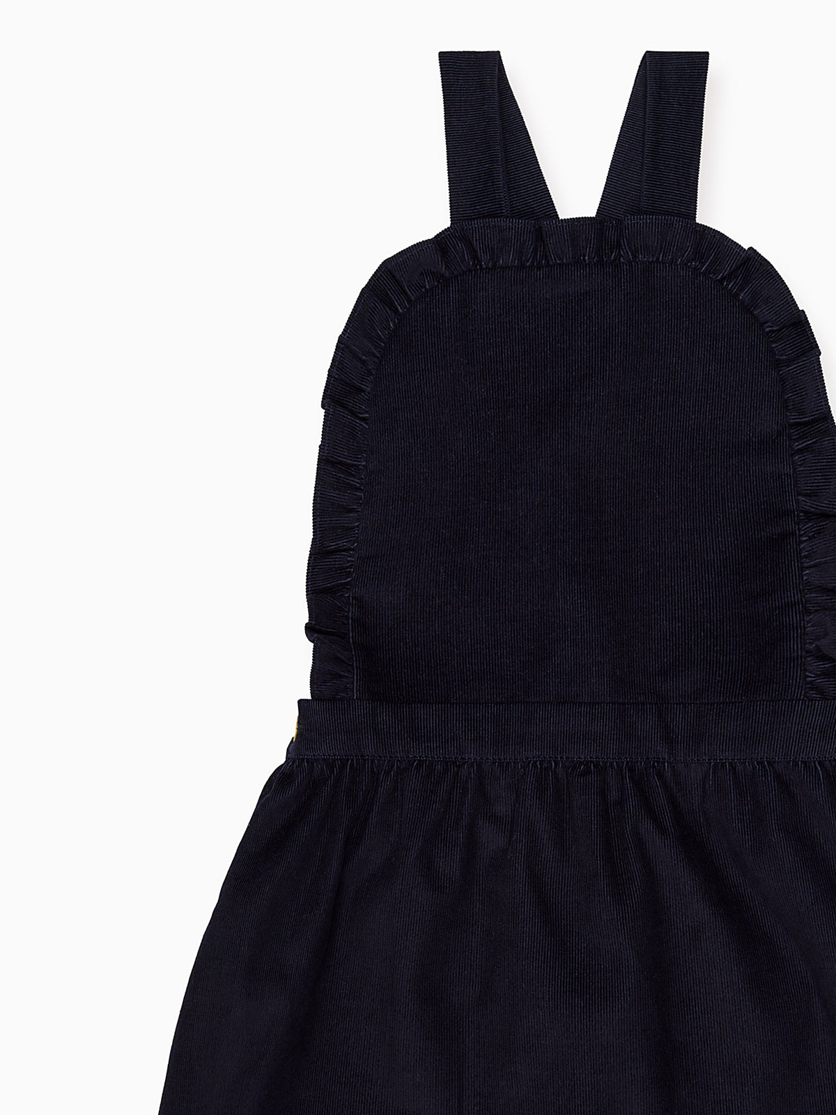 Navy Alexa Corduroy Girl Pinafore Skirt