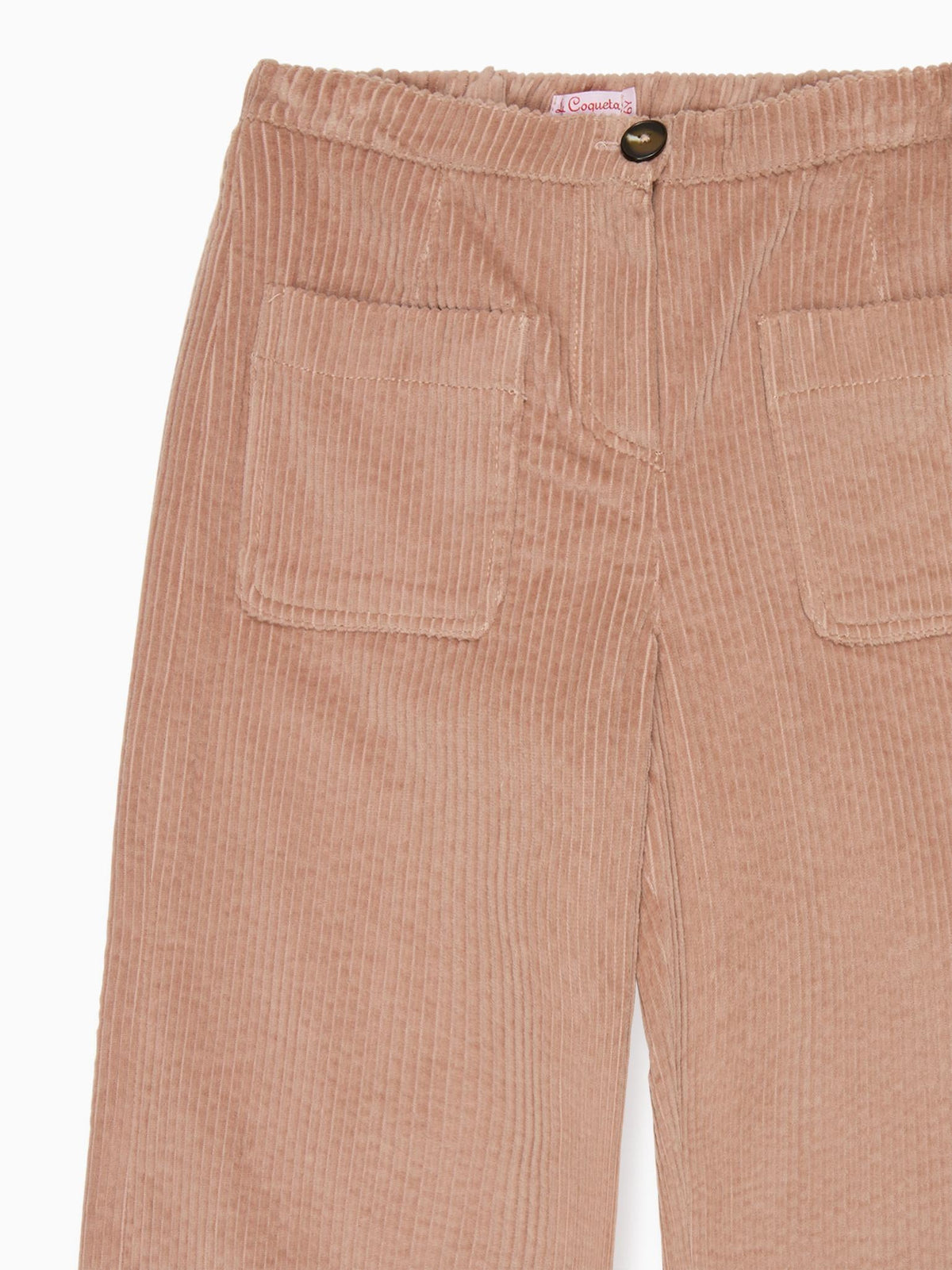 Dusty Pink Alma Corduroy Girl Culottes