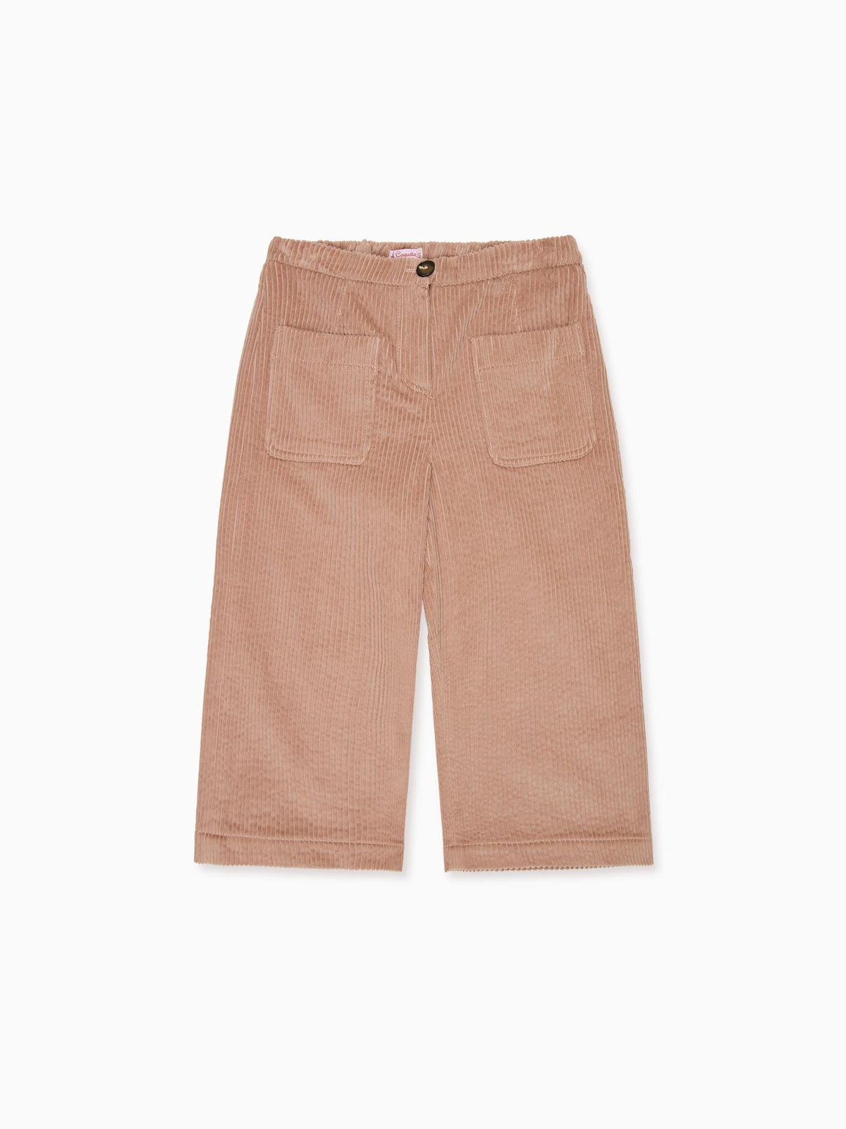 Dusty Pink Alma Corduroy Girl Culottes