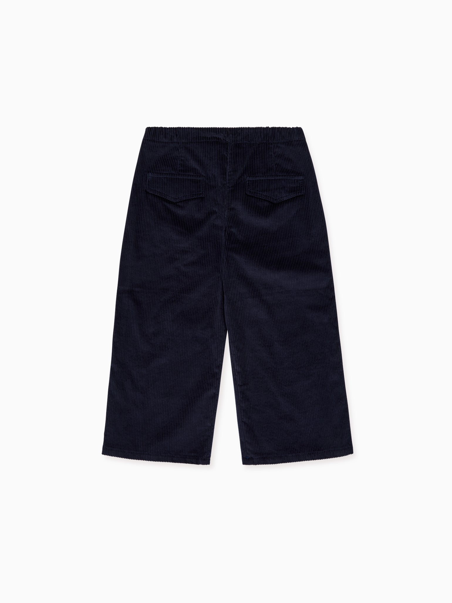 Navy Alma Corduroy Girl Trousers