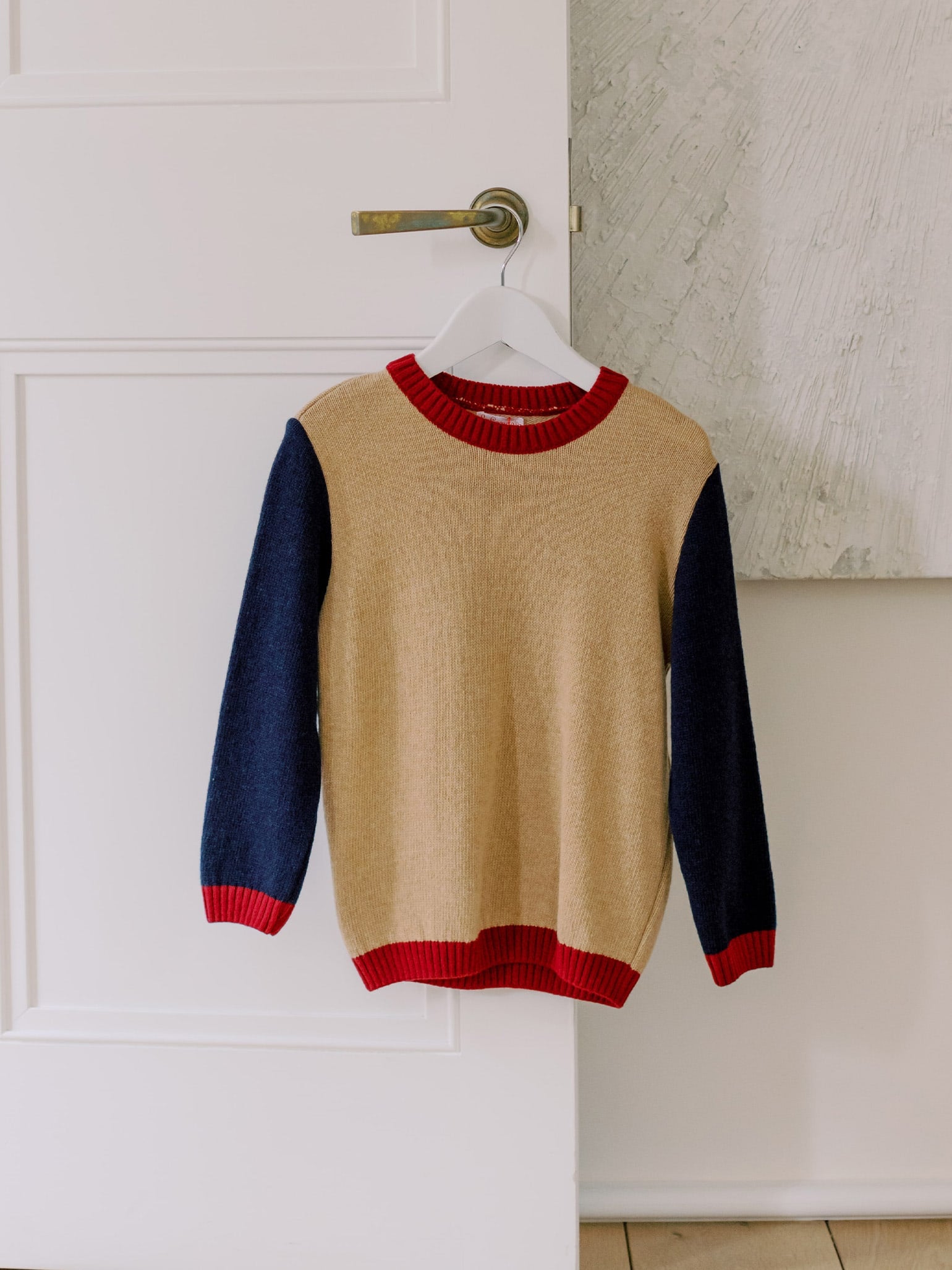 Camel Ancla Merino Boy Jumper