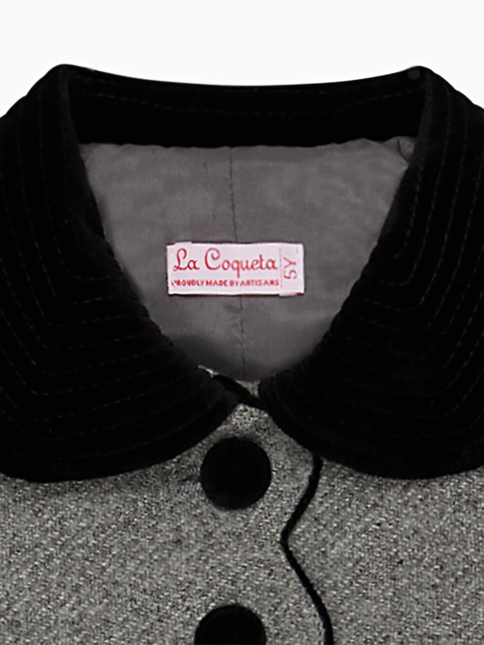 Grey Anisa Girl Coat