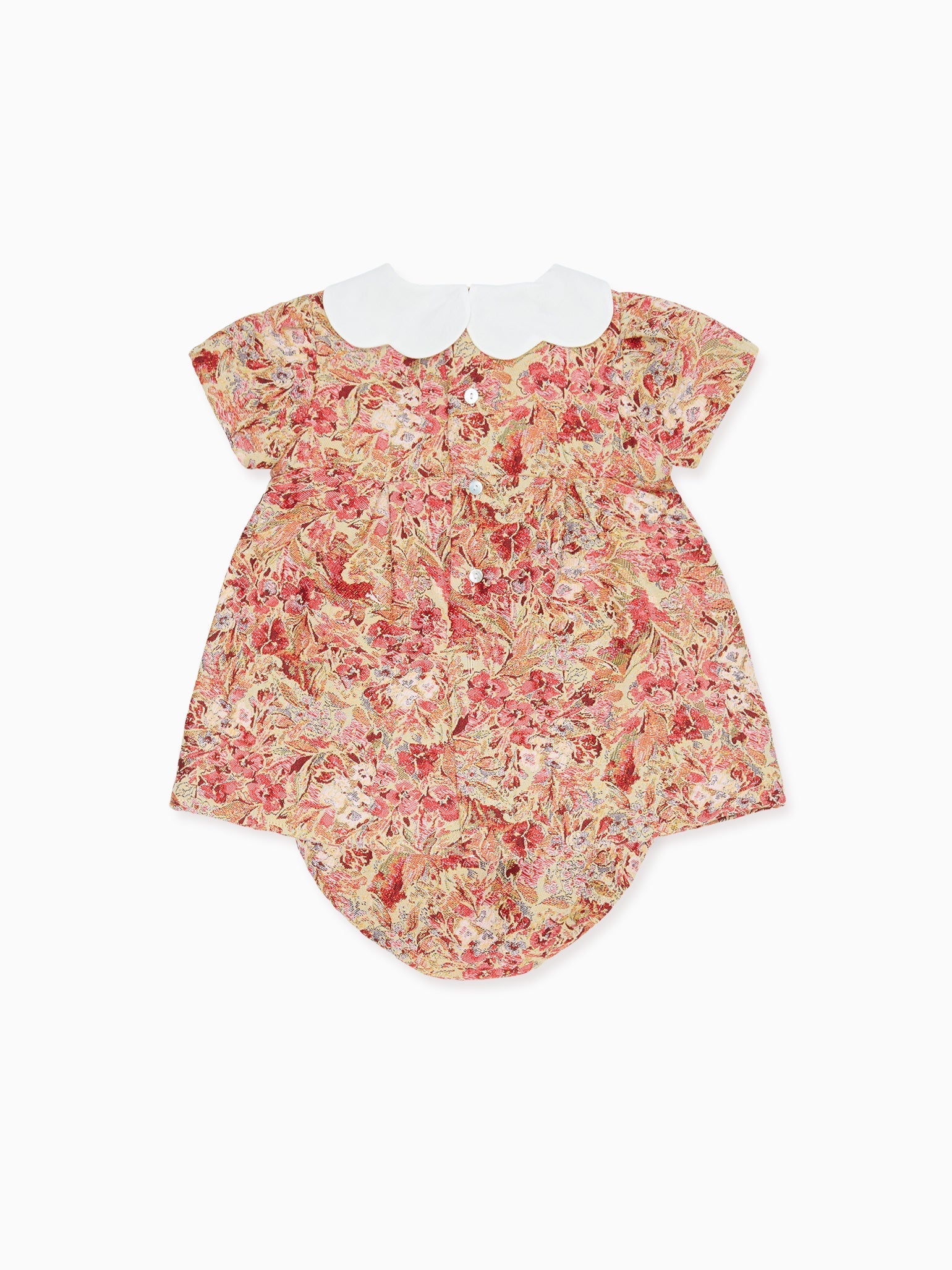 Green Floral Arabella Baby Girl Set