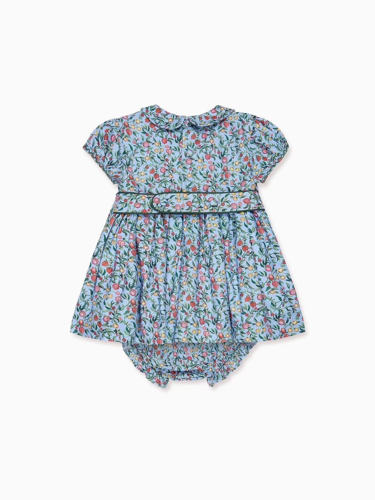 Blue Pomegranate Arcadia Baby Girl Hand-Smocked Set