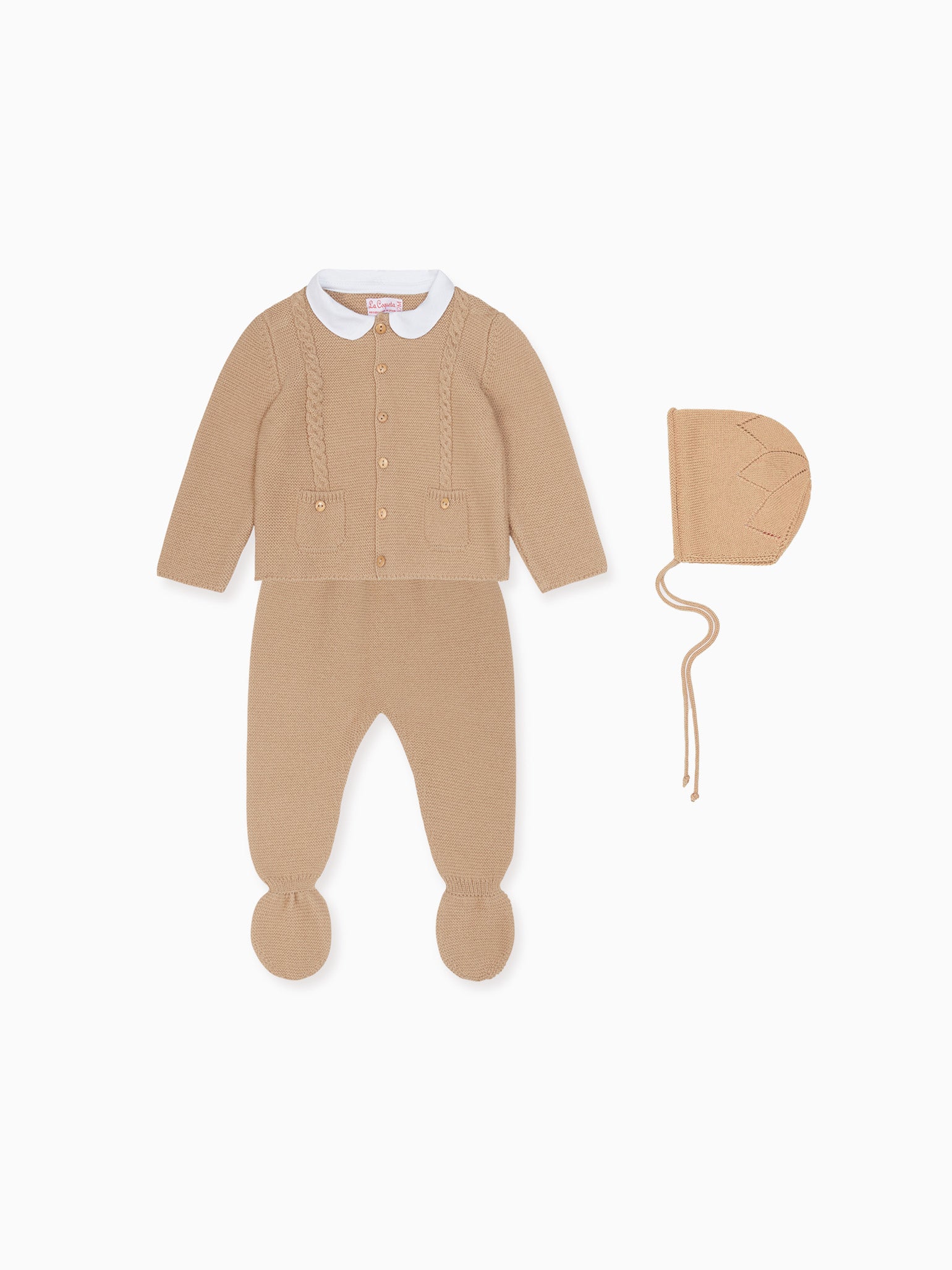 Camel Arlo Merino Baby Gift Box Set