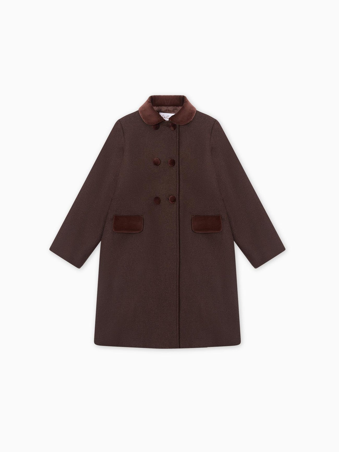 Chocolate Arrieta Girl Coat