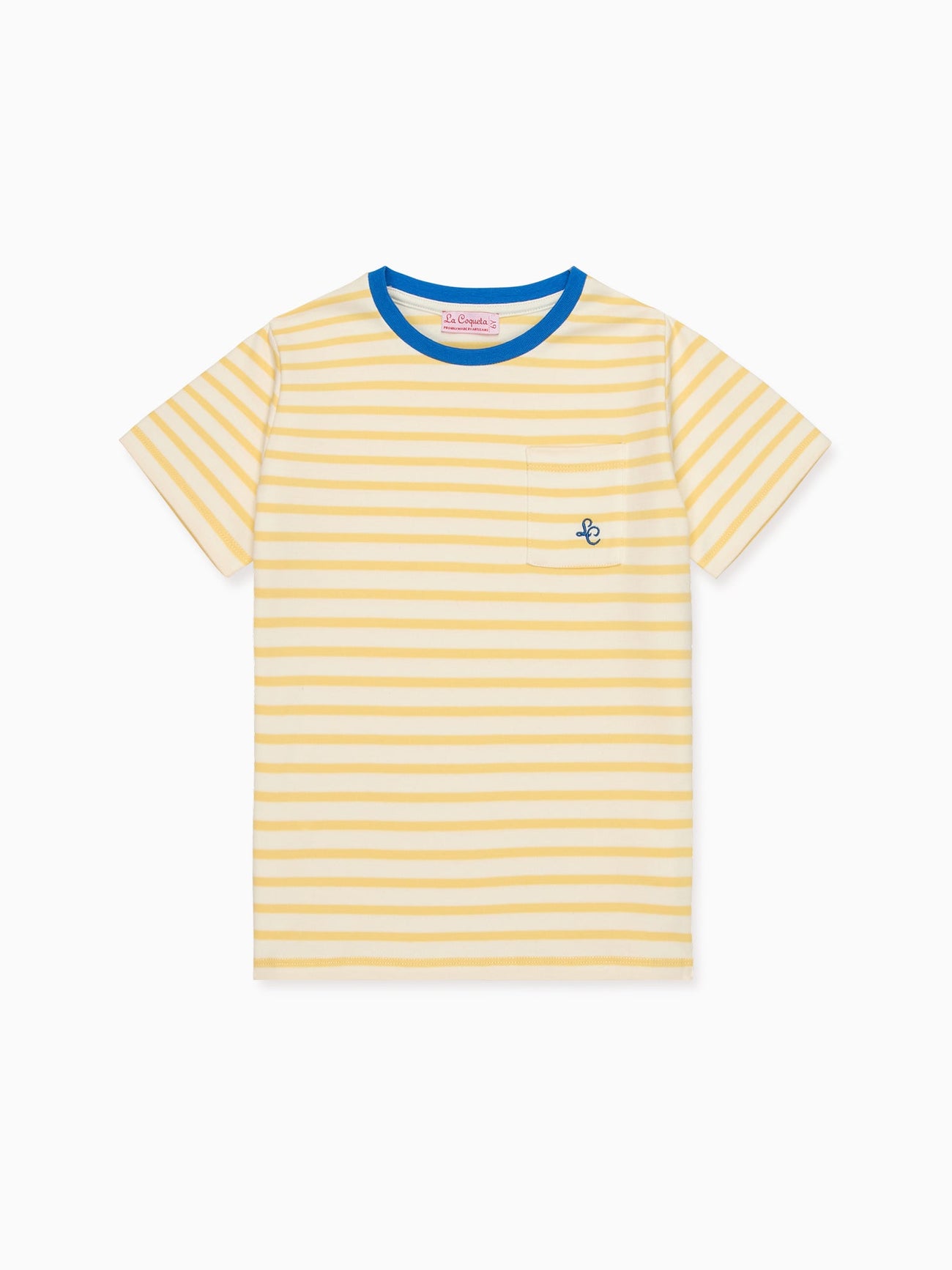 Yellow Stripe Arturo Kids T-Shirt
