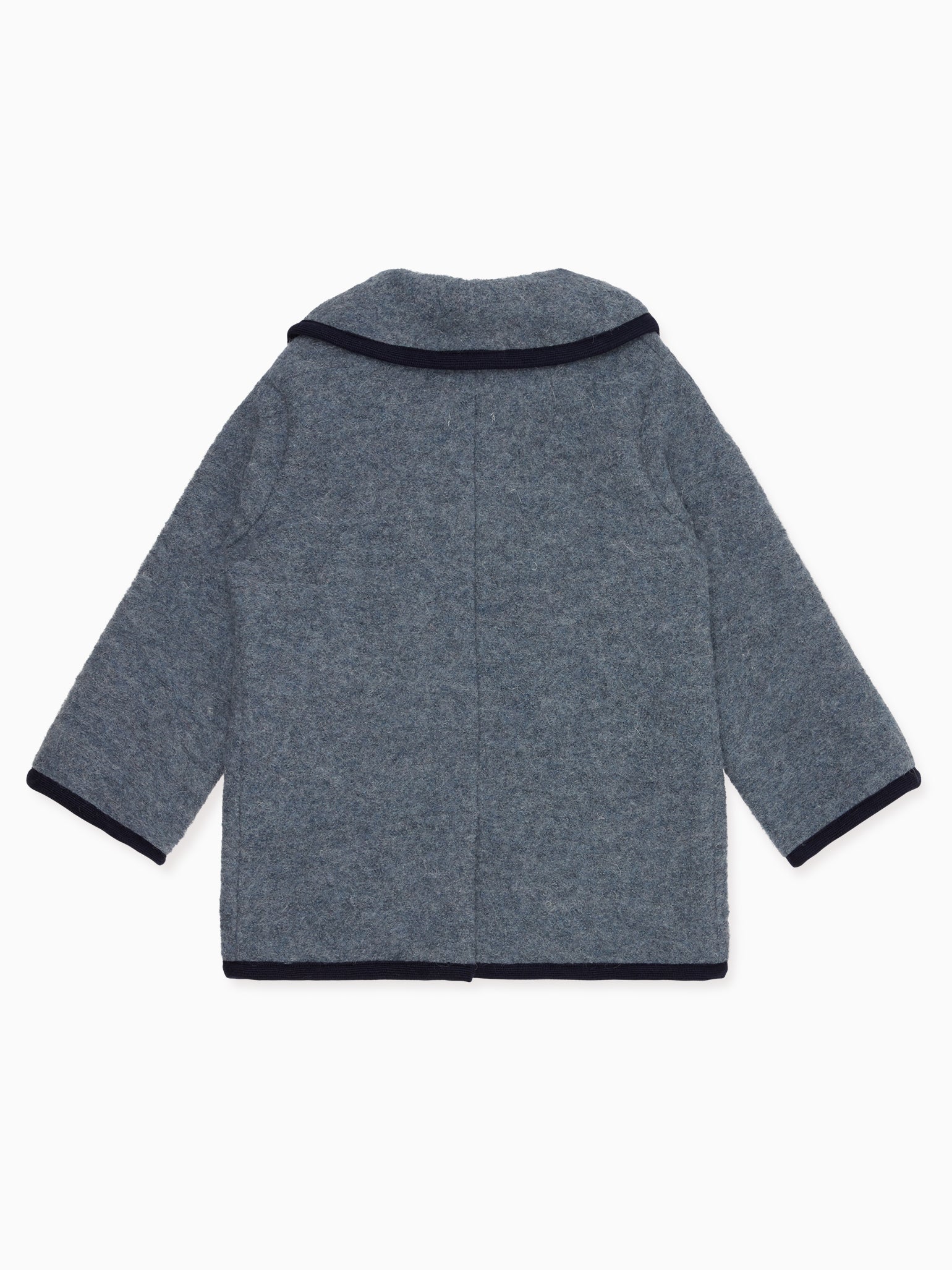 Blue Austria Boy Wool Jacket