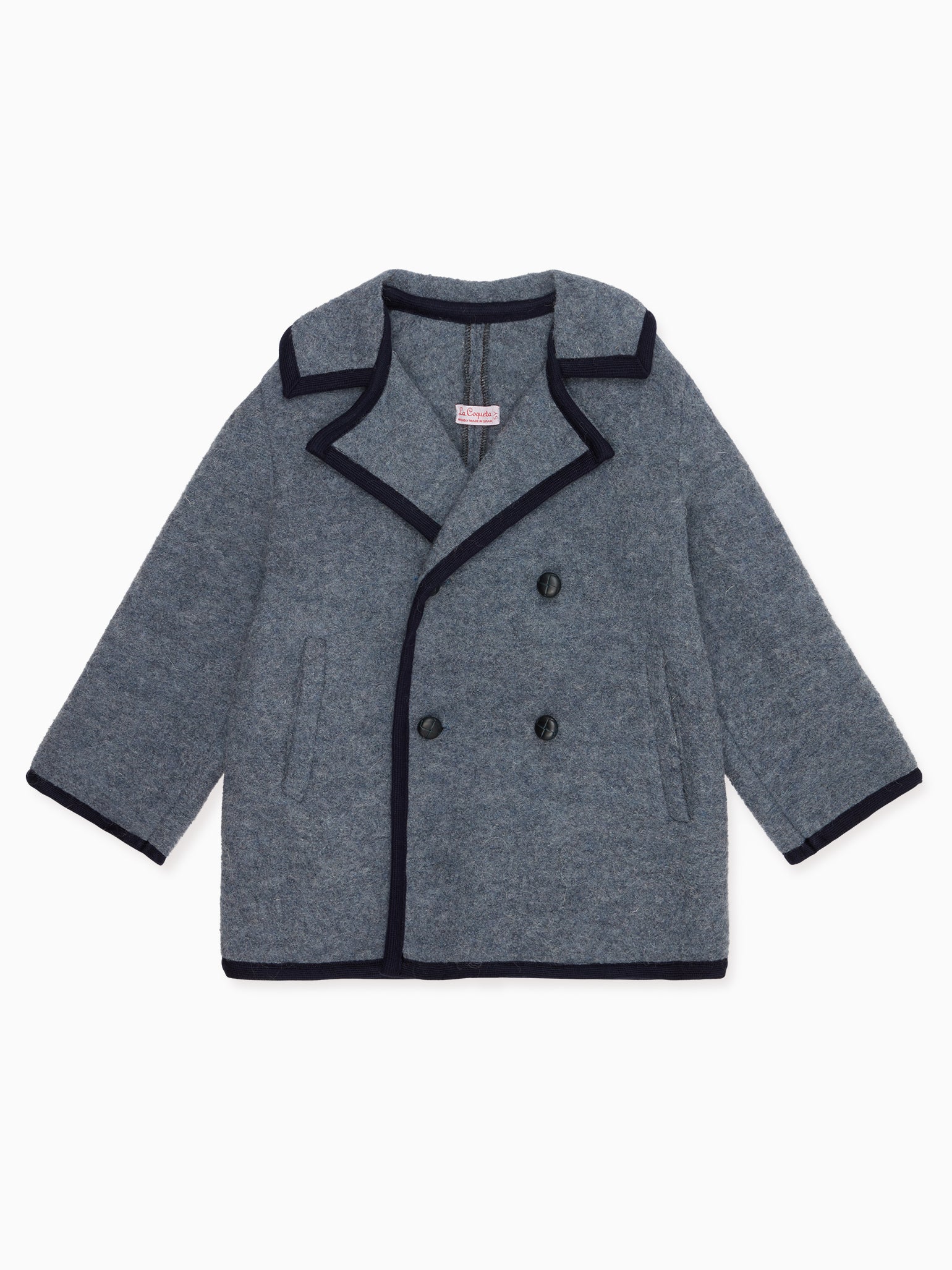 Blue Austria Boy Wool Jacket