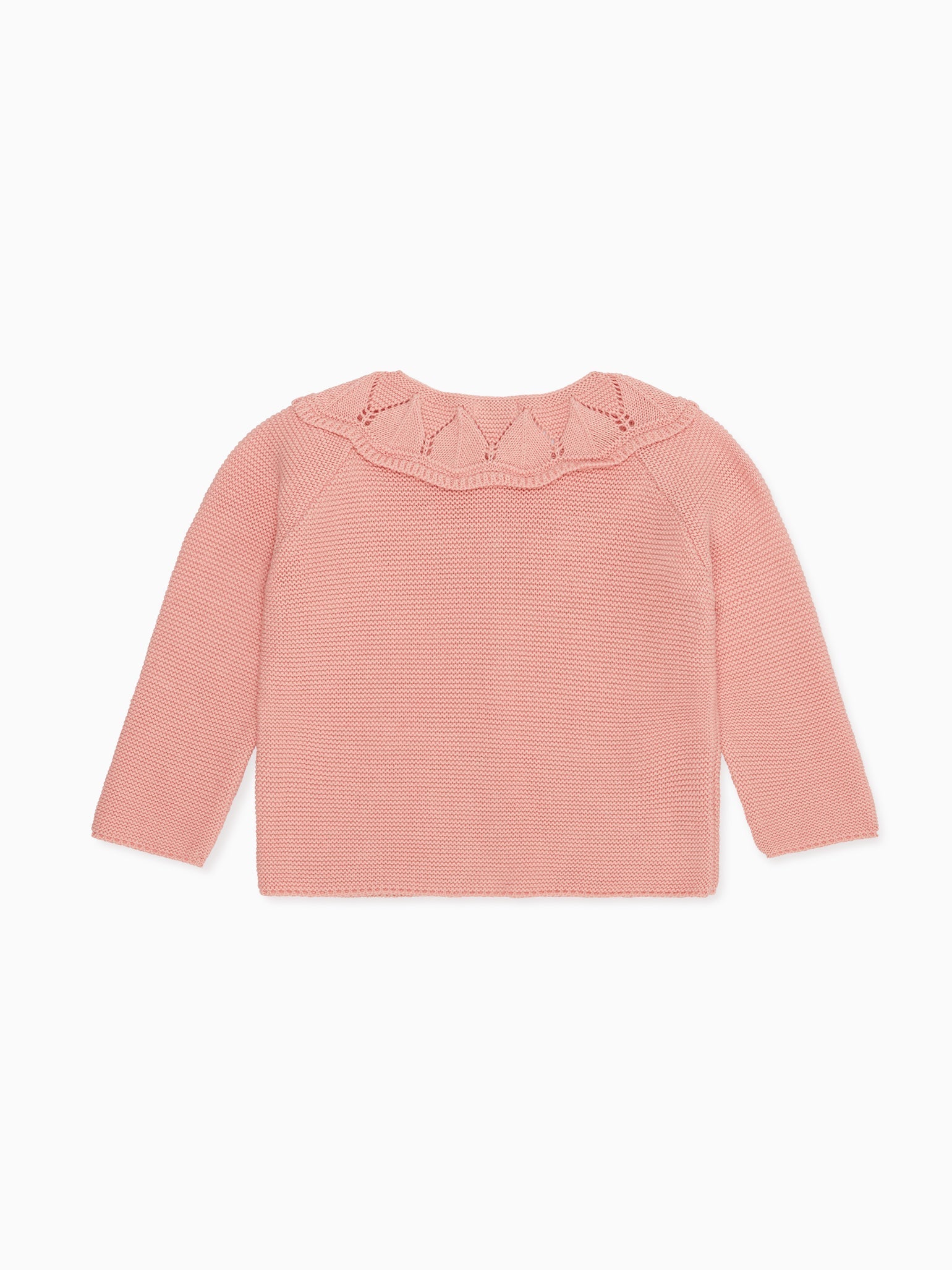 Pink Baena Baby Girl Cotton Cardigan