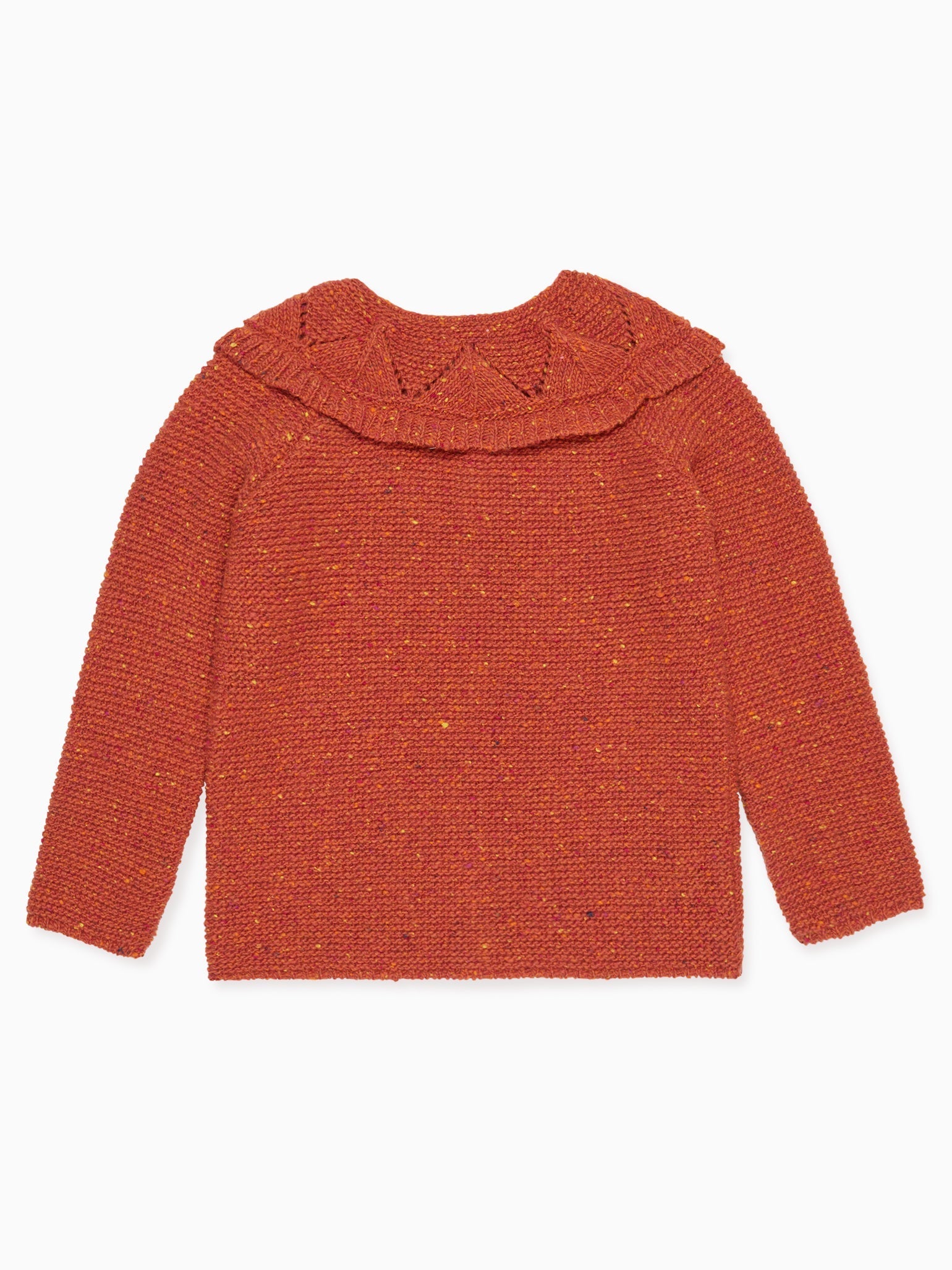 Terracotta Baena Merino Girl Cardigan