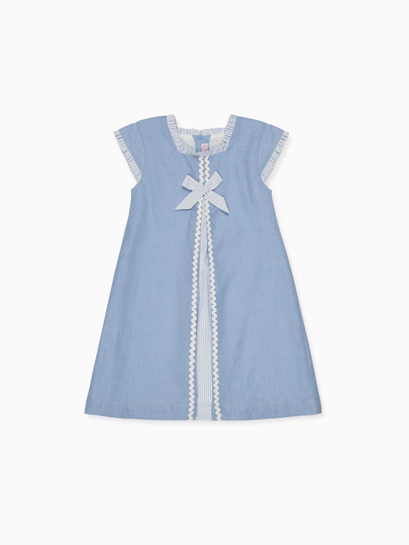Blue Beatriz Girl A-Line Dress