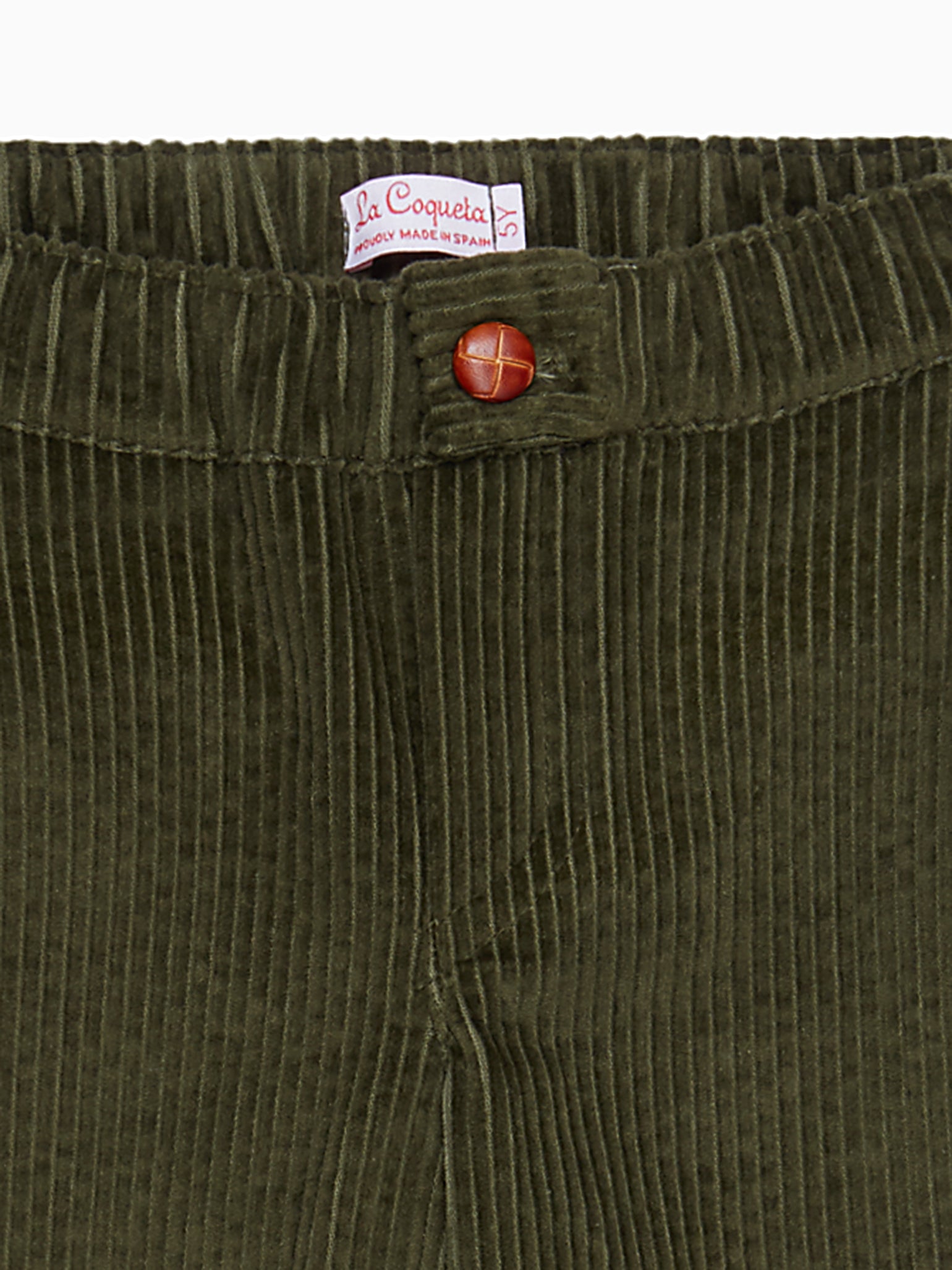 Dark Green Benito Boy Trousers