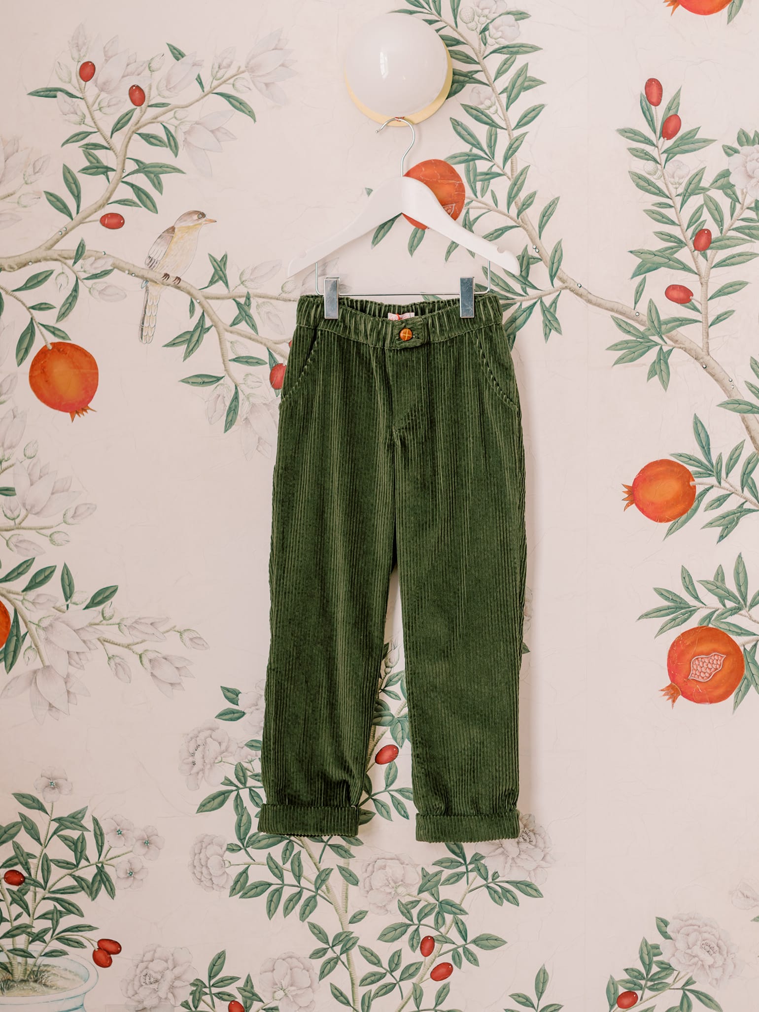 Dark Green Benito Boy Trousers