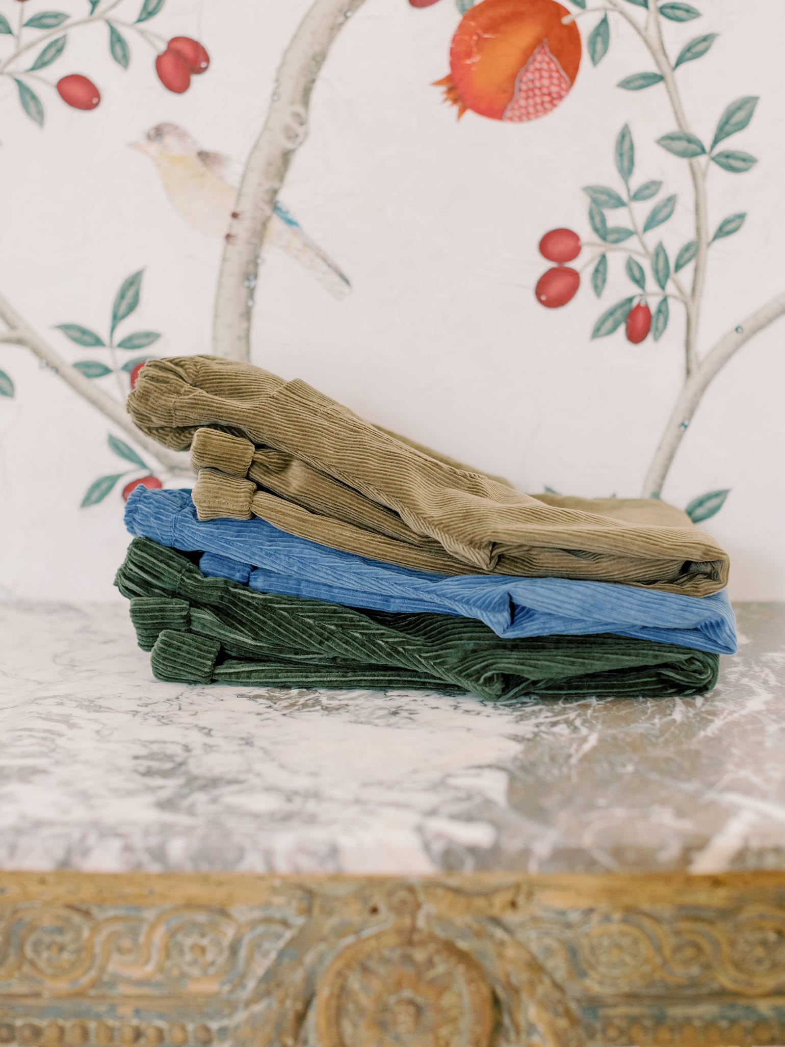 Dark Green Benito Boy Trousers