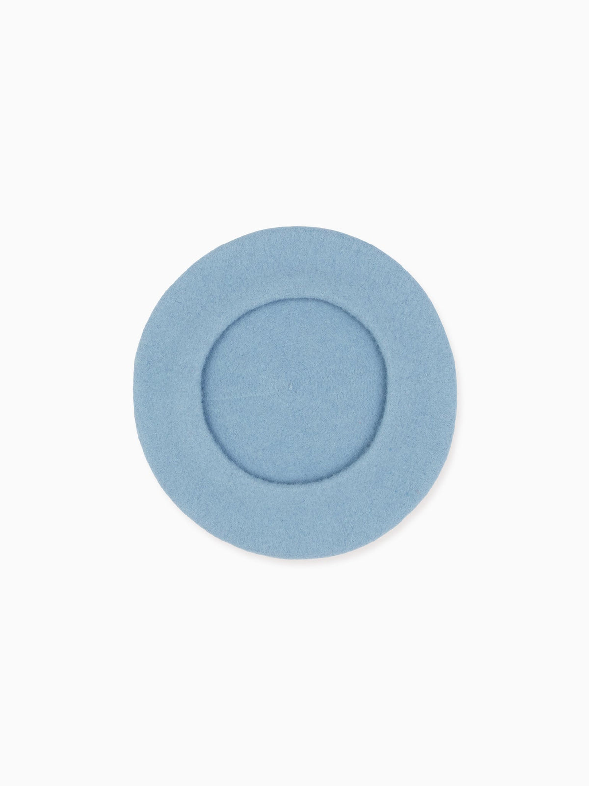 Light Blue Kids Wool Beret