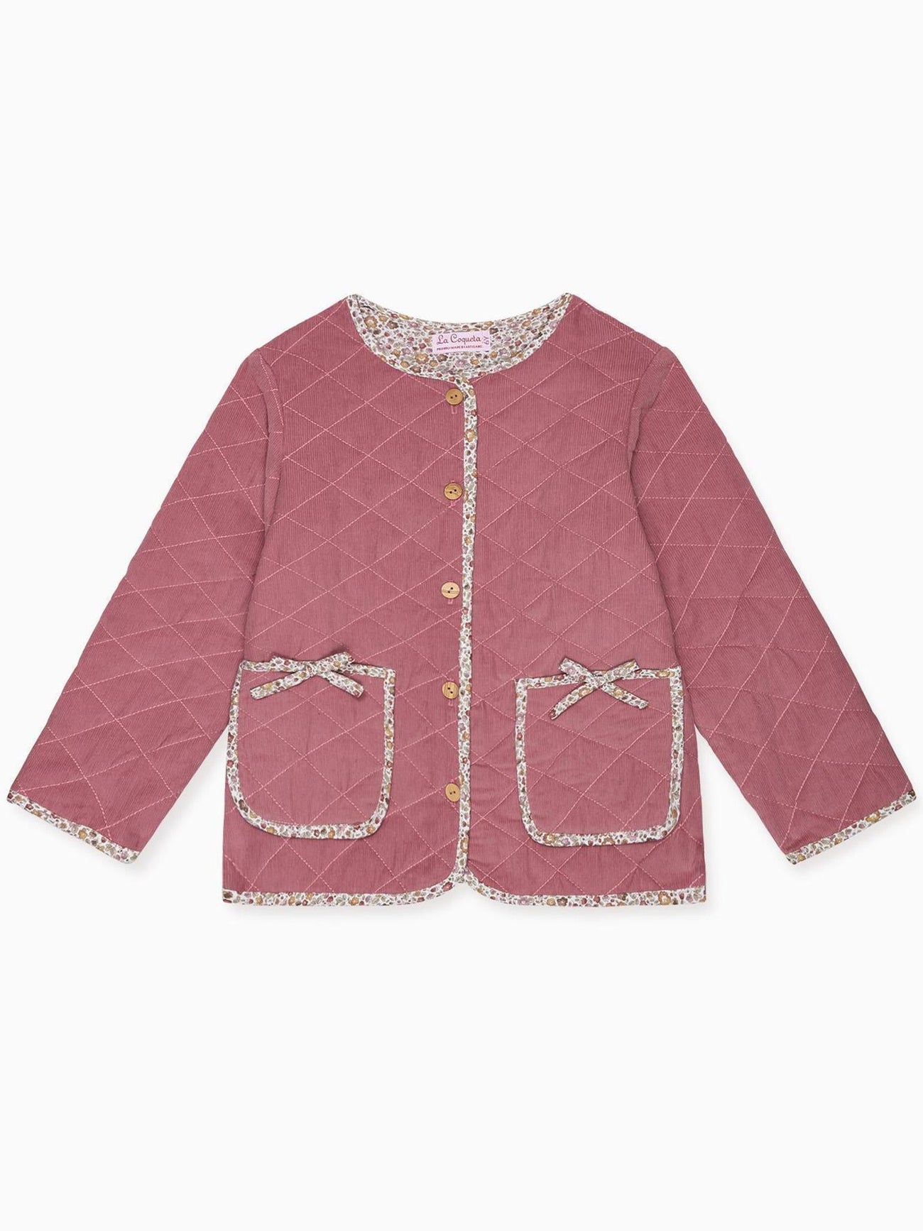Dark Pink Calida Girl Jacket