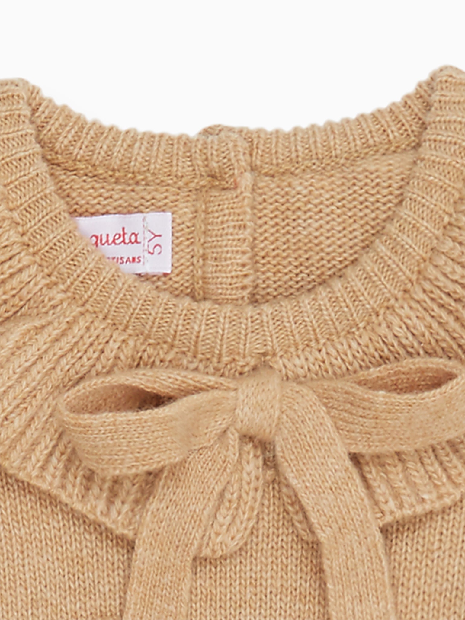 Camel Carisa Merino Girl Jumper
