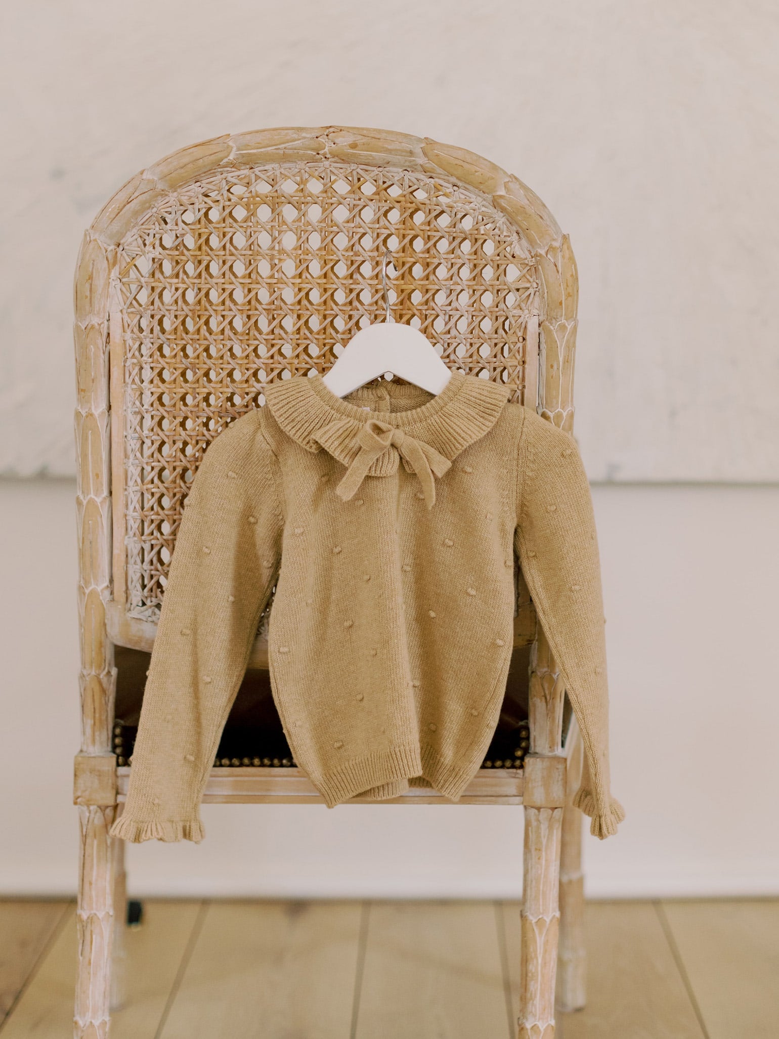Camel Carisa Merino Girl Jumper