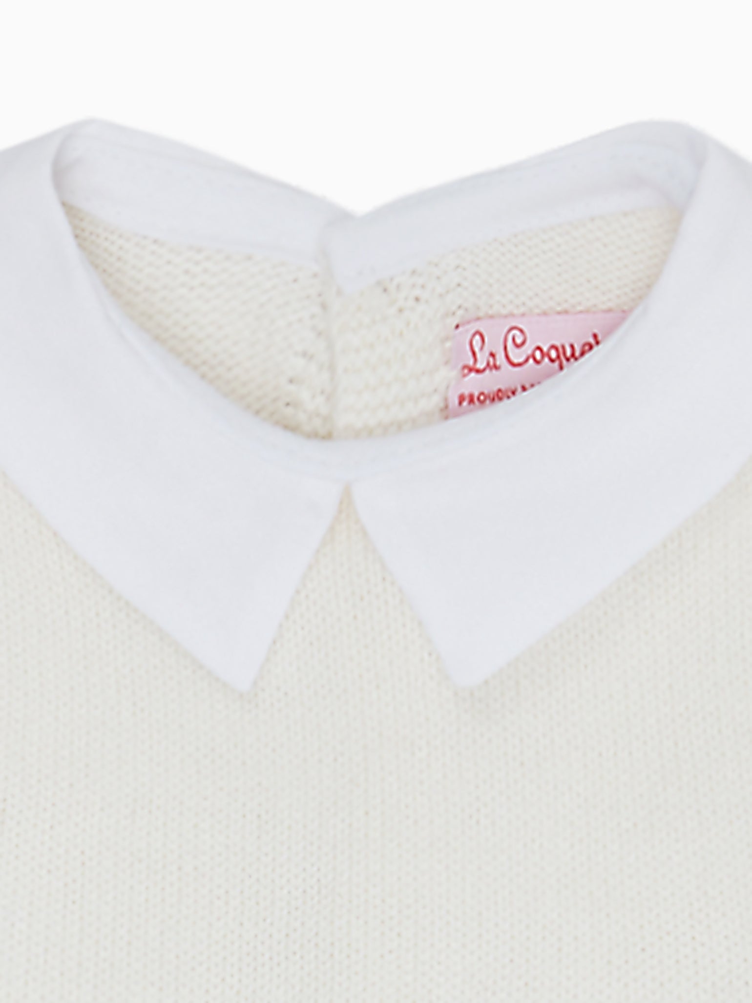 Ivory Carmelo Cotton Knitted Baby Set