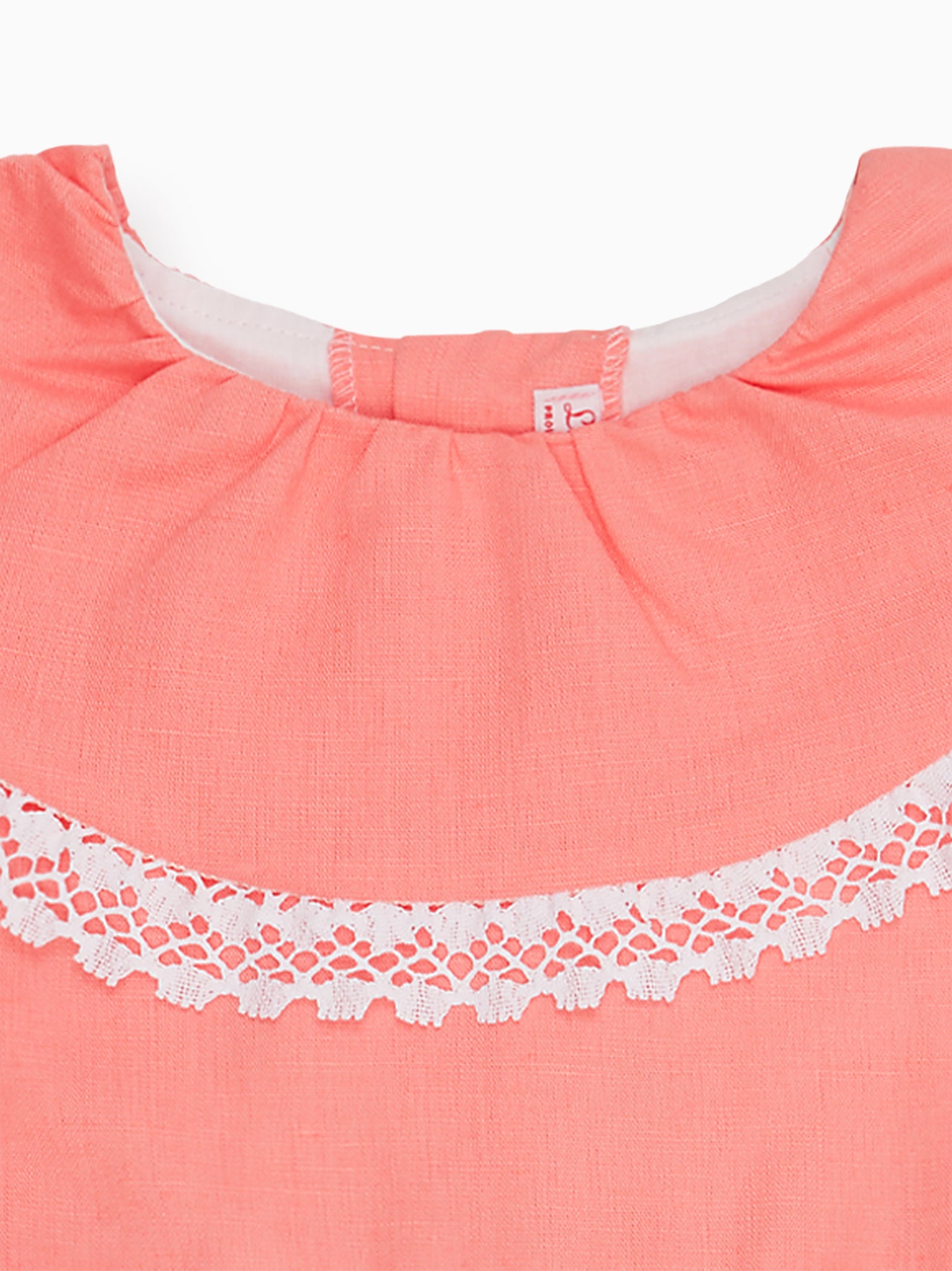 Coral Celestia Girl Fit And Flare Dress