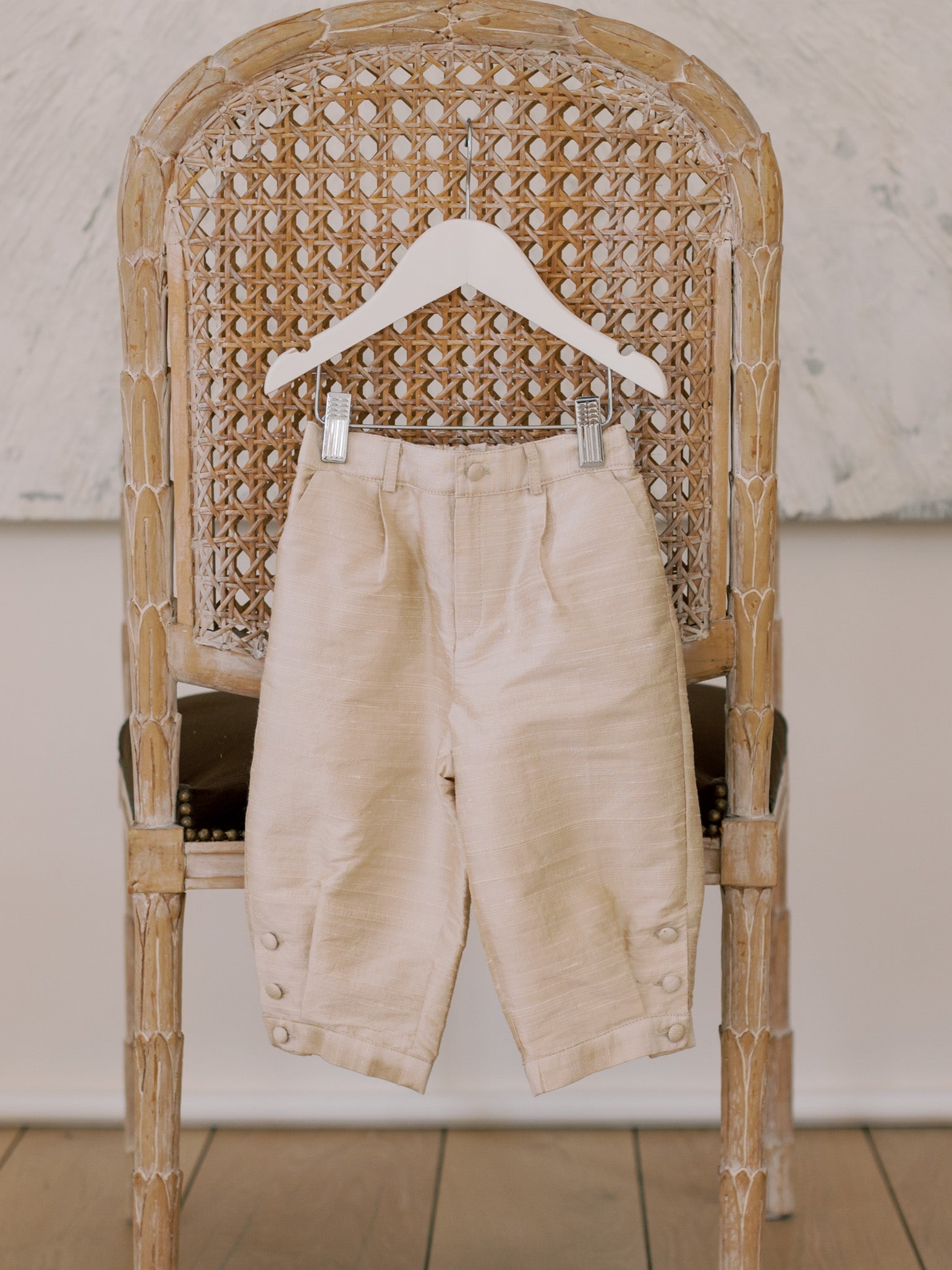 Champagne Lupino Silk Boy Knickerbocker