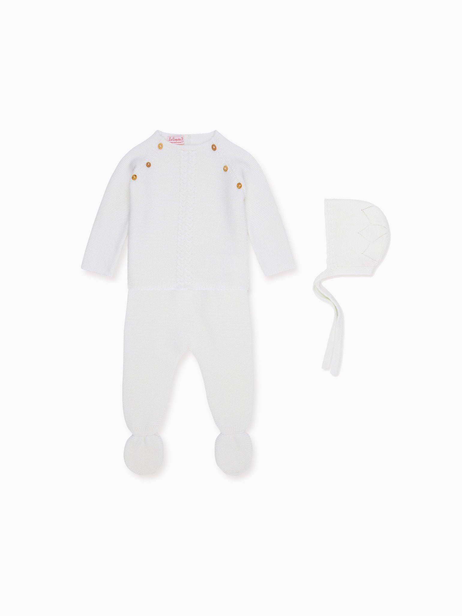 Ivory Ciro Merino Baby Gift Box Set