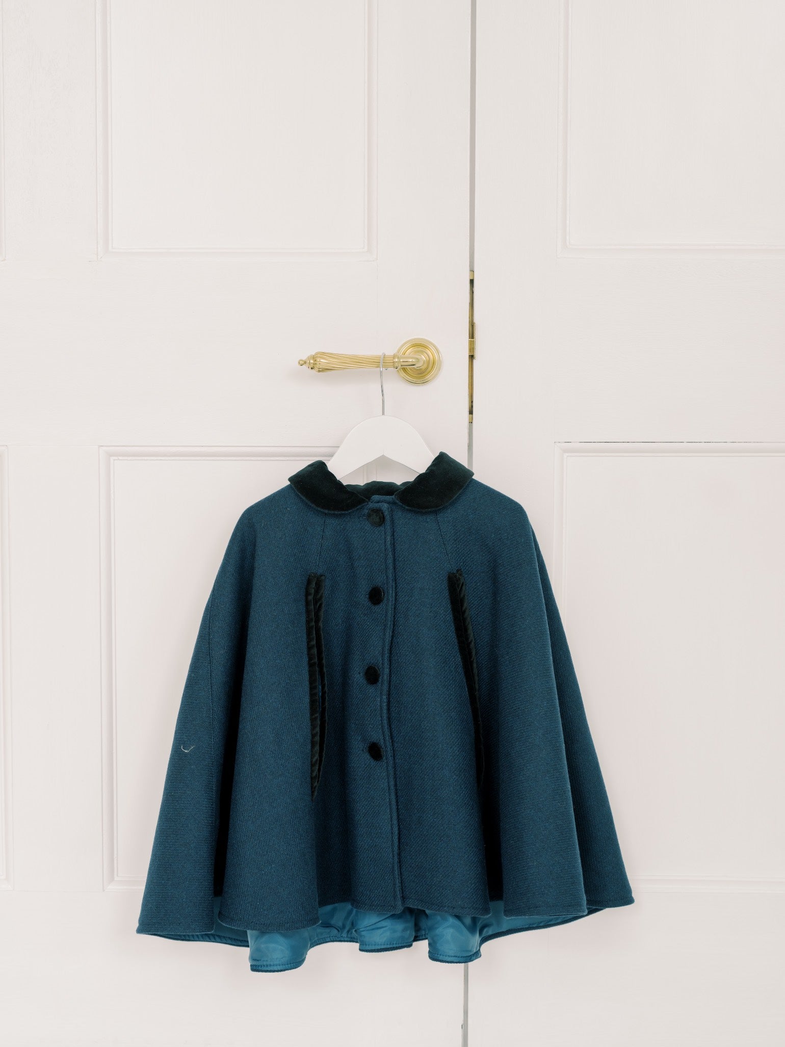 Navy Clara Girl Cape