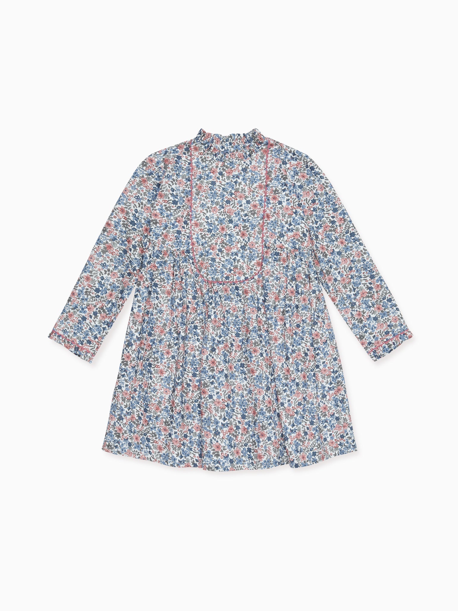 Blue Floral Cordelia Girl Dress