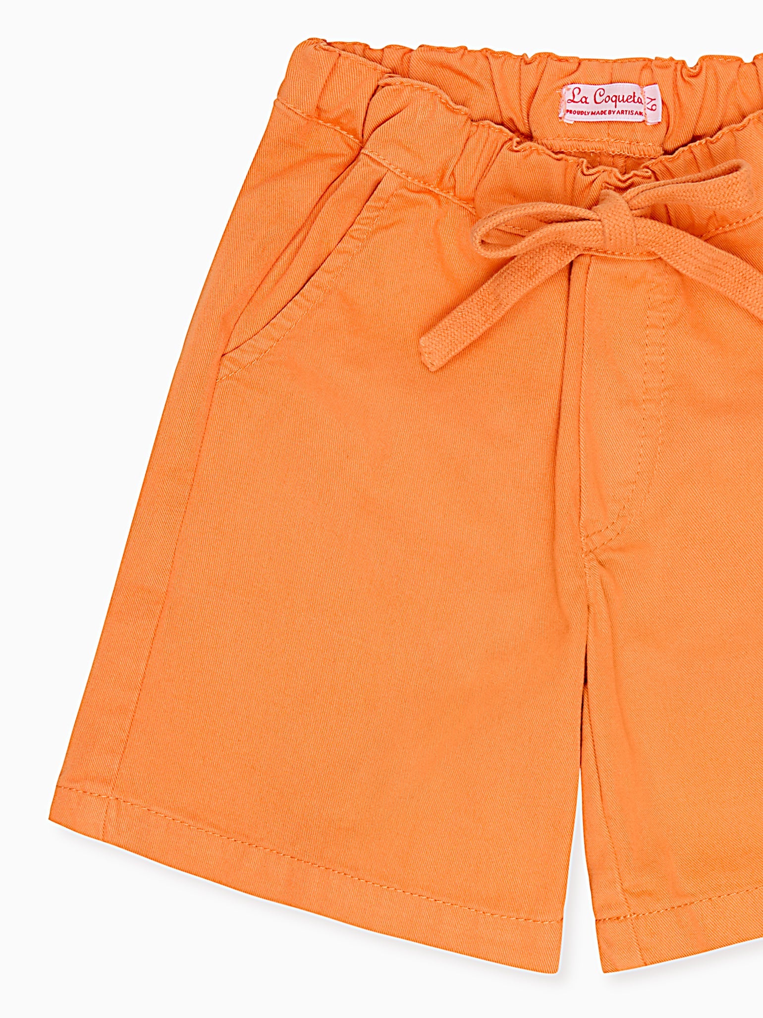 Orange Cortino Boy Shorts
