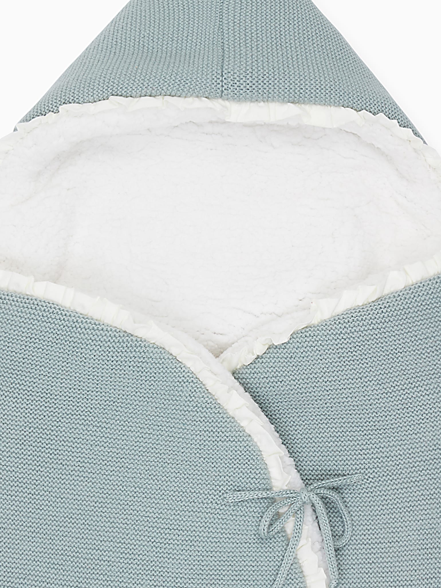 Sage Green Fatima Merino Baby Nest