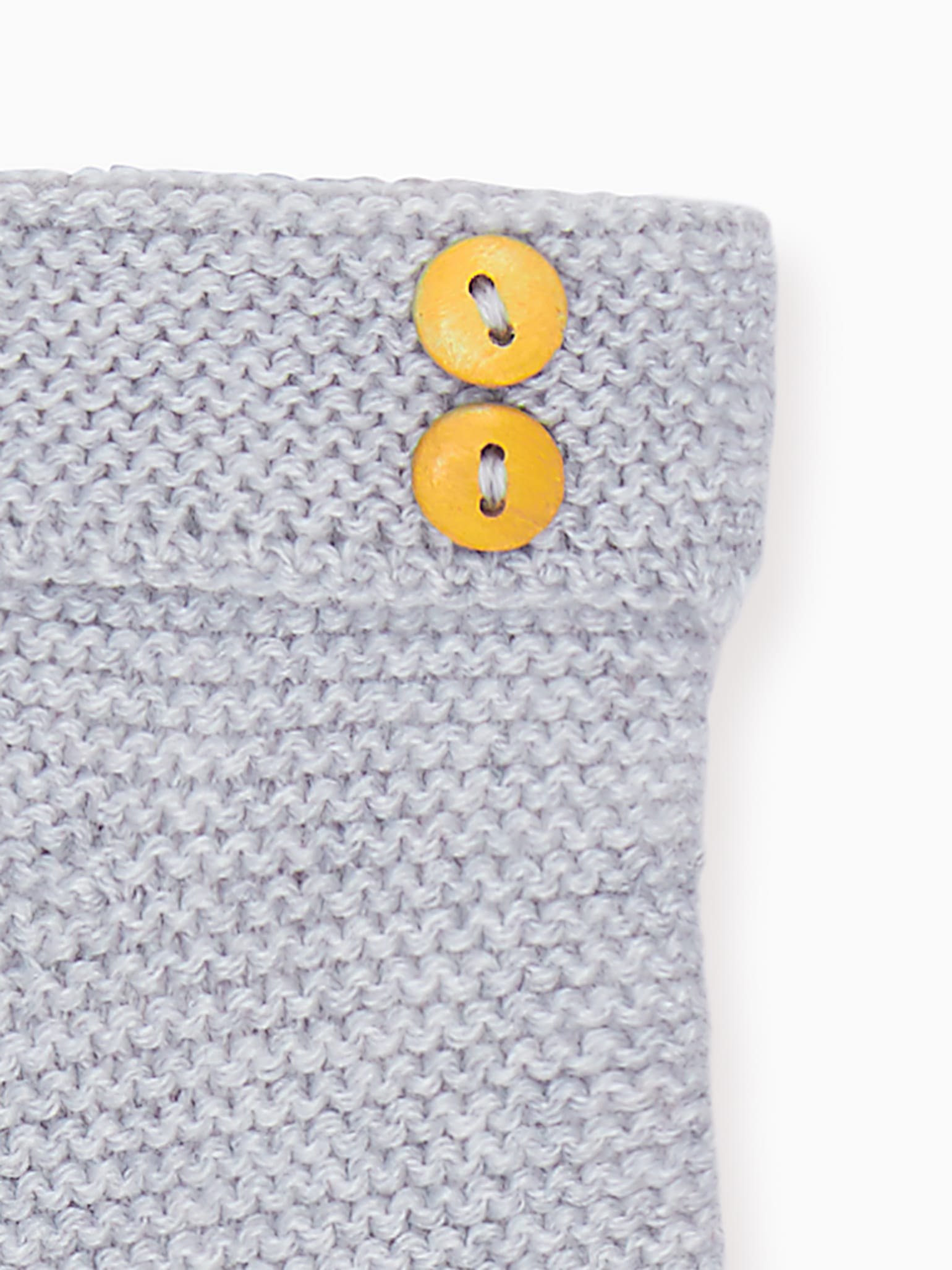 Grey Melange Cruz Merino Baby Booties