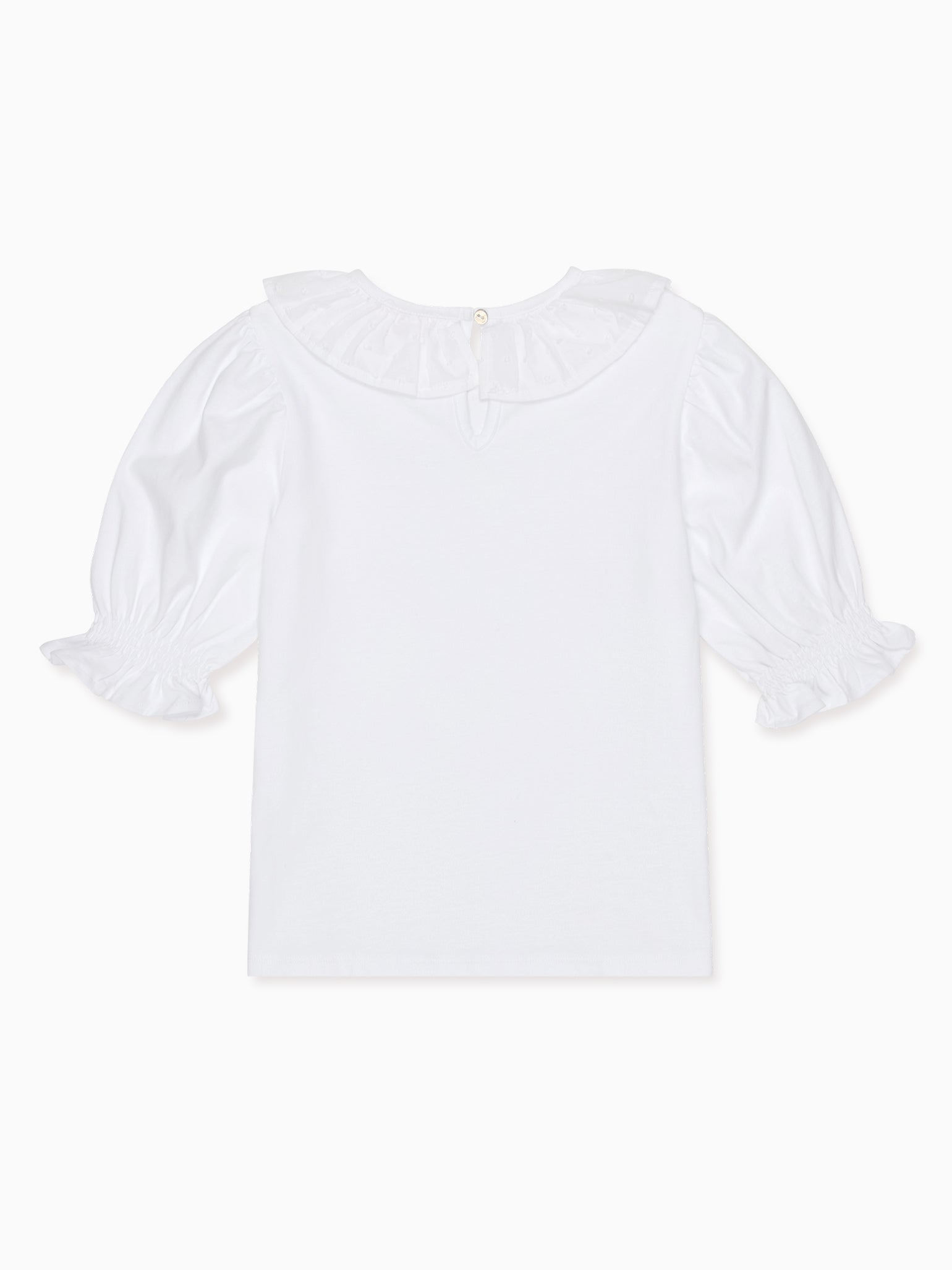 White Daisy Girl Top