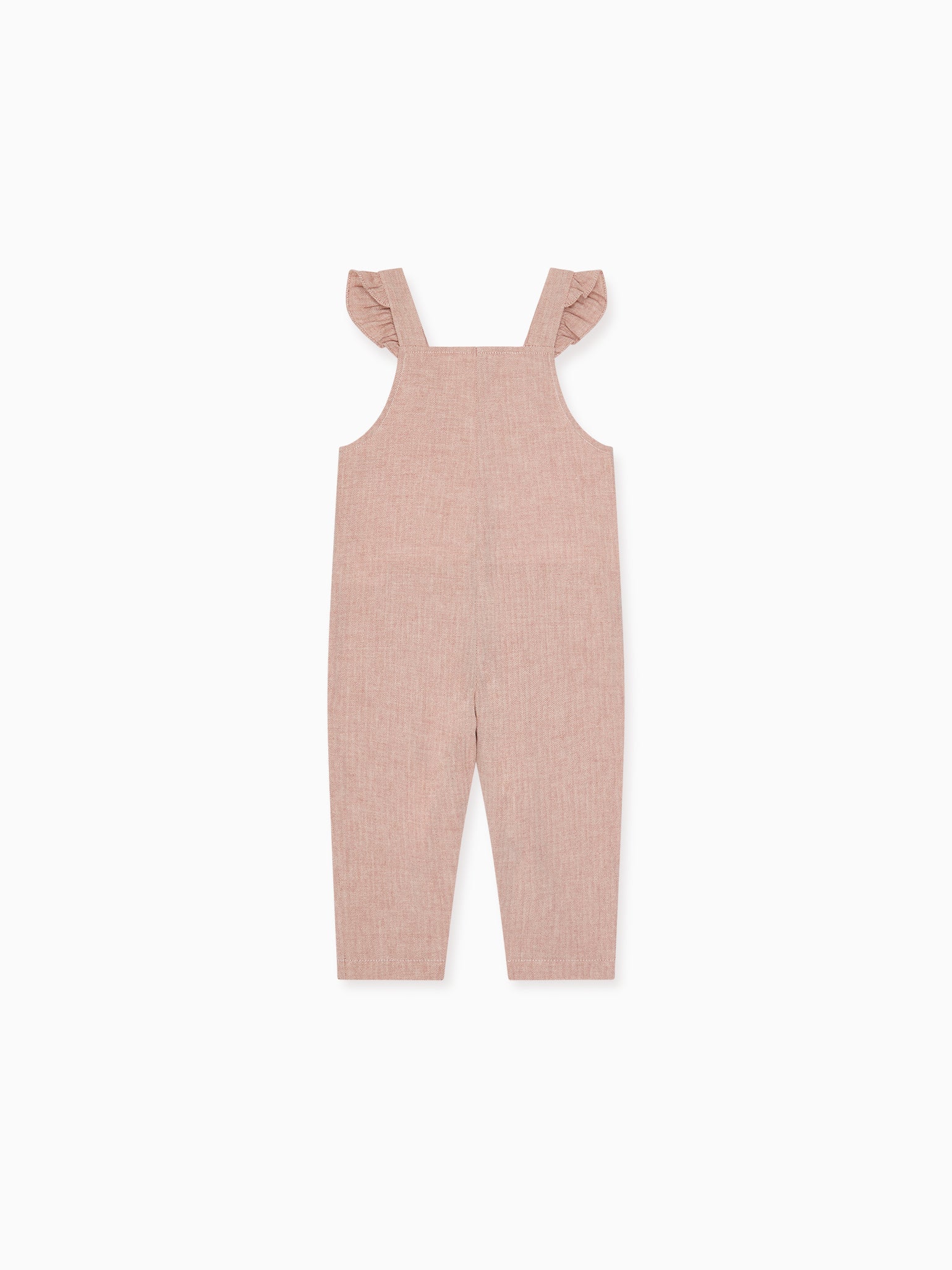 Dusty Pink Delphina Baby Girl Dungarees