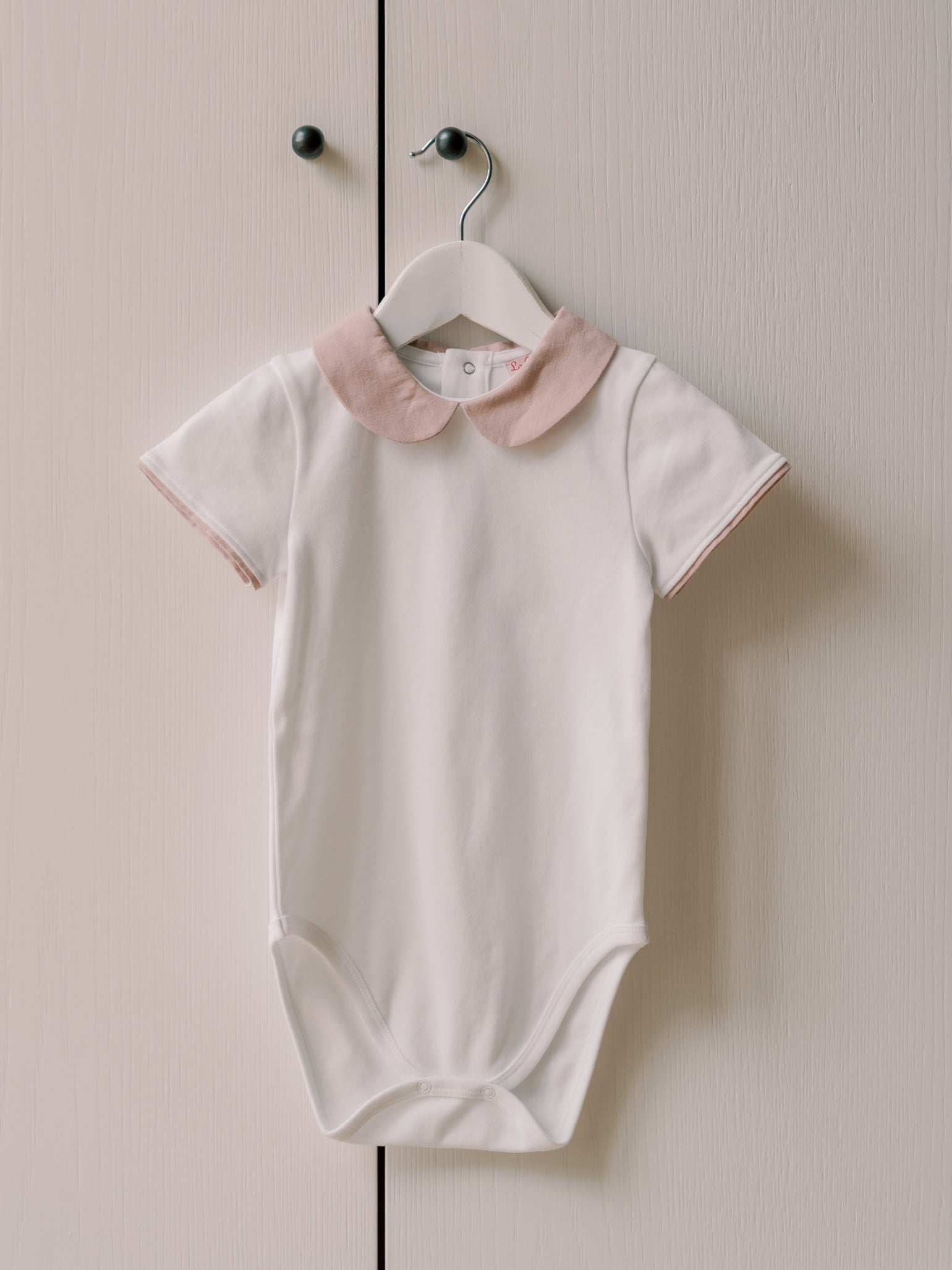Dusty Pink Otavia Cotton Baby Girl Body Vest