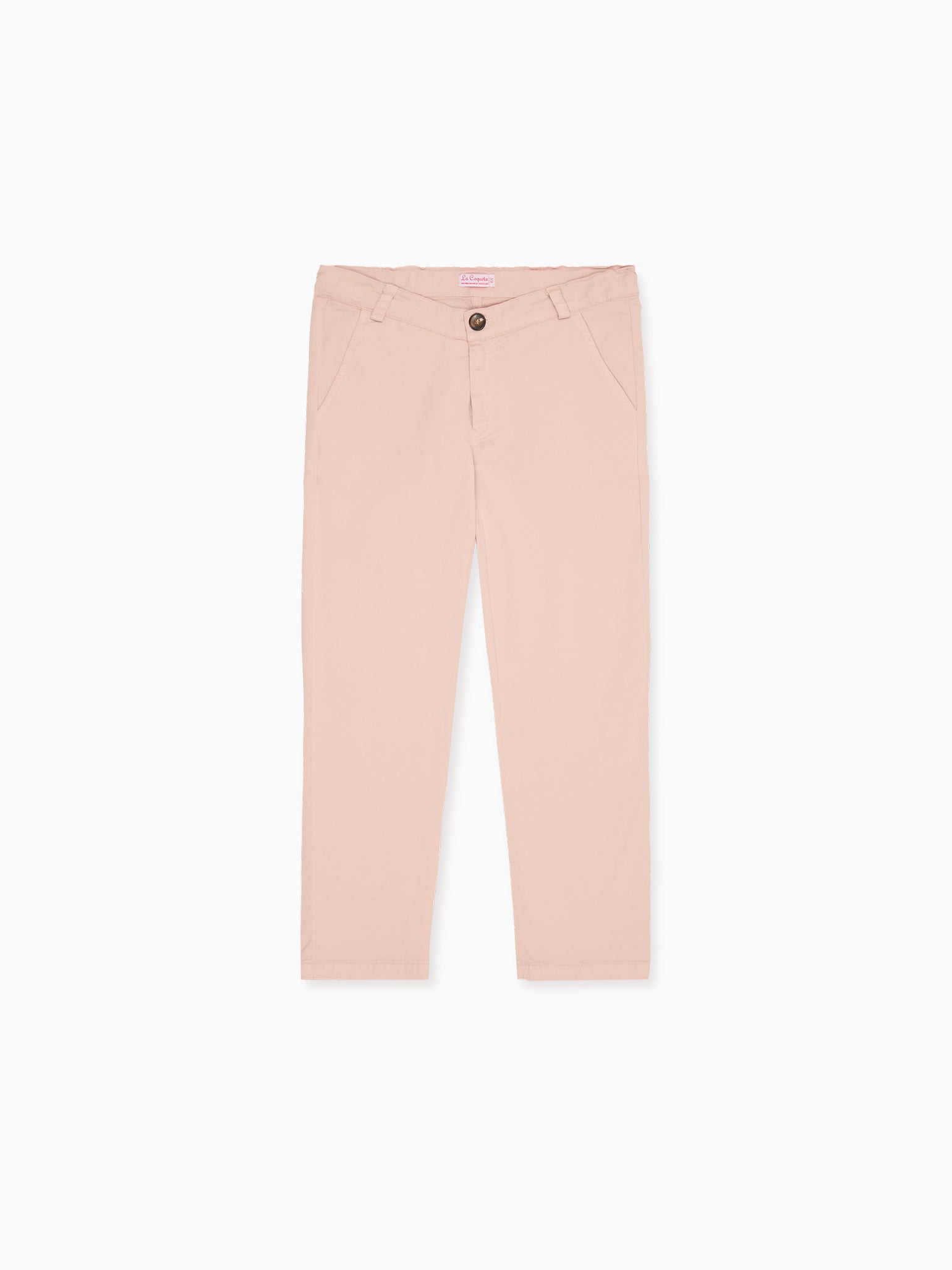 Dusty Pink Elio Boy Chinos