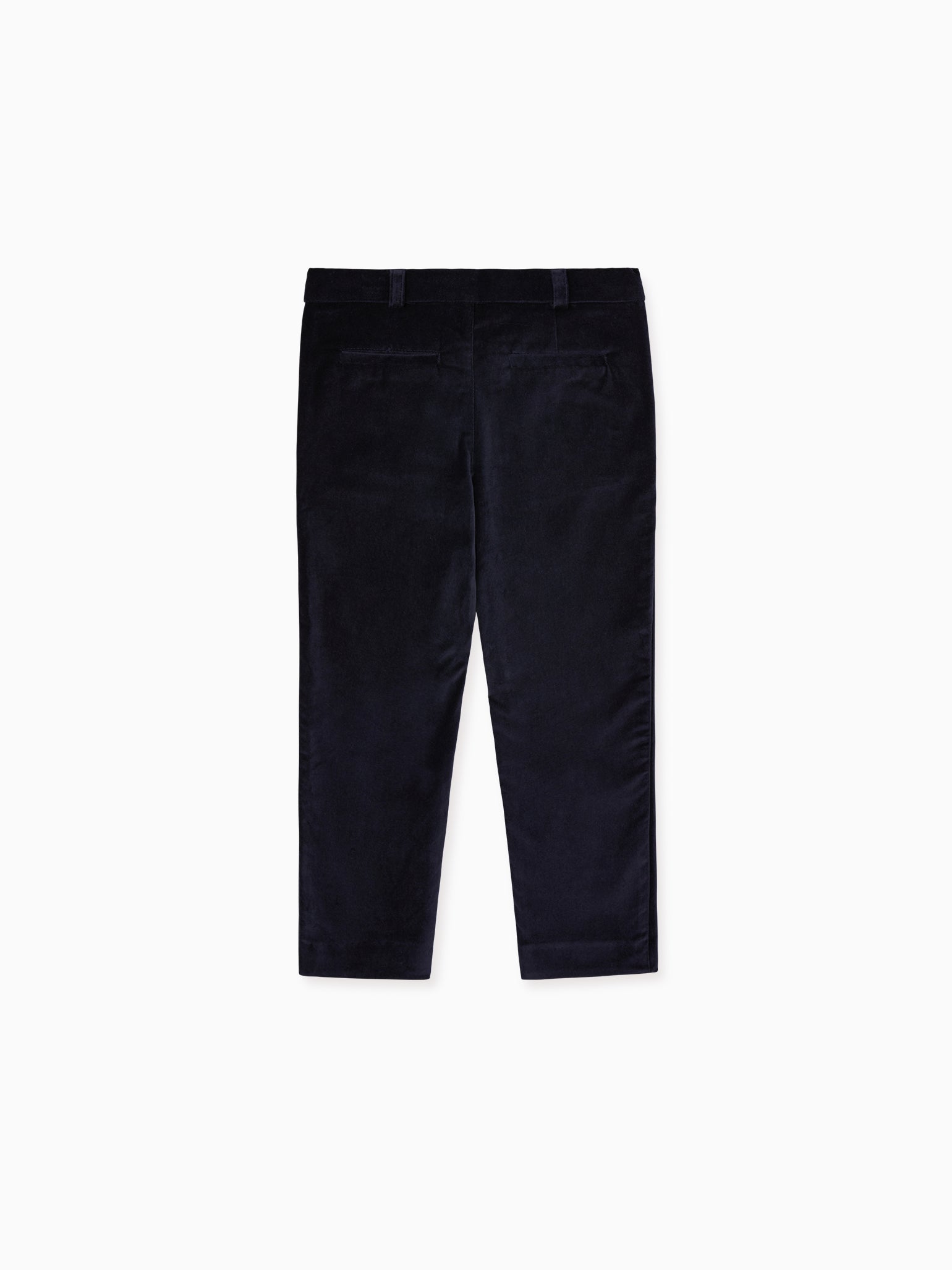 Navy Elio Velvet Boy Chinos