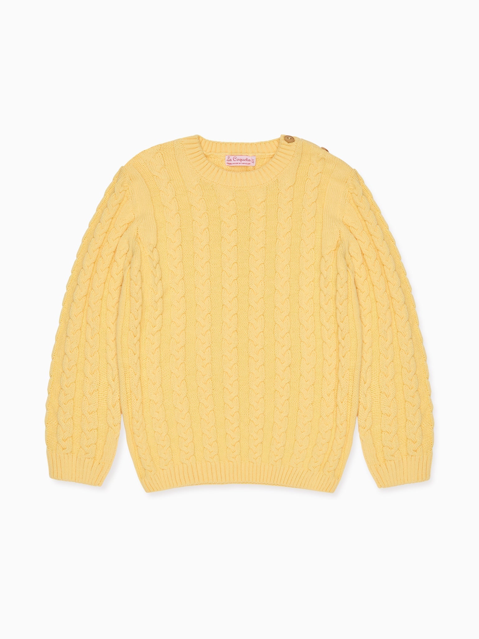 Lemon Emerson Cotton Boy Jumper