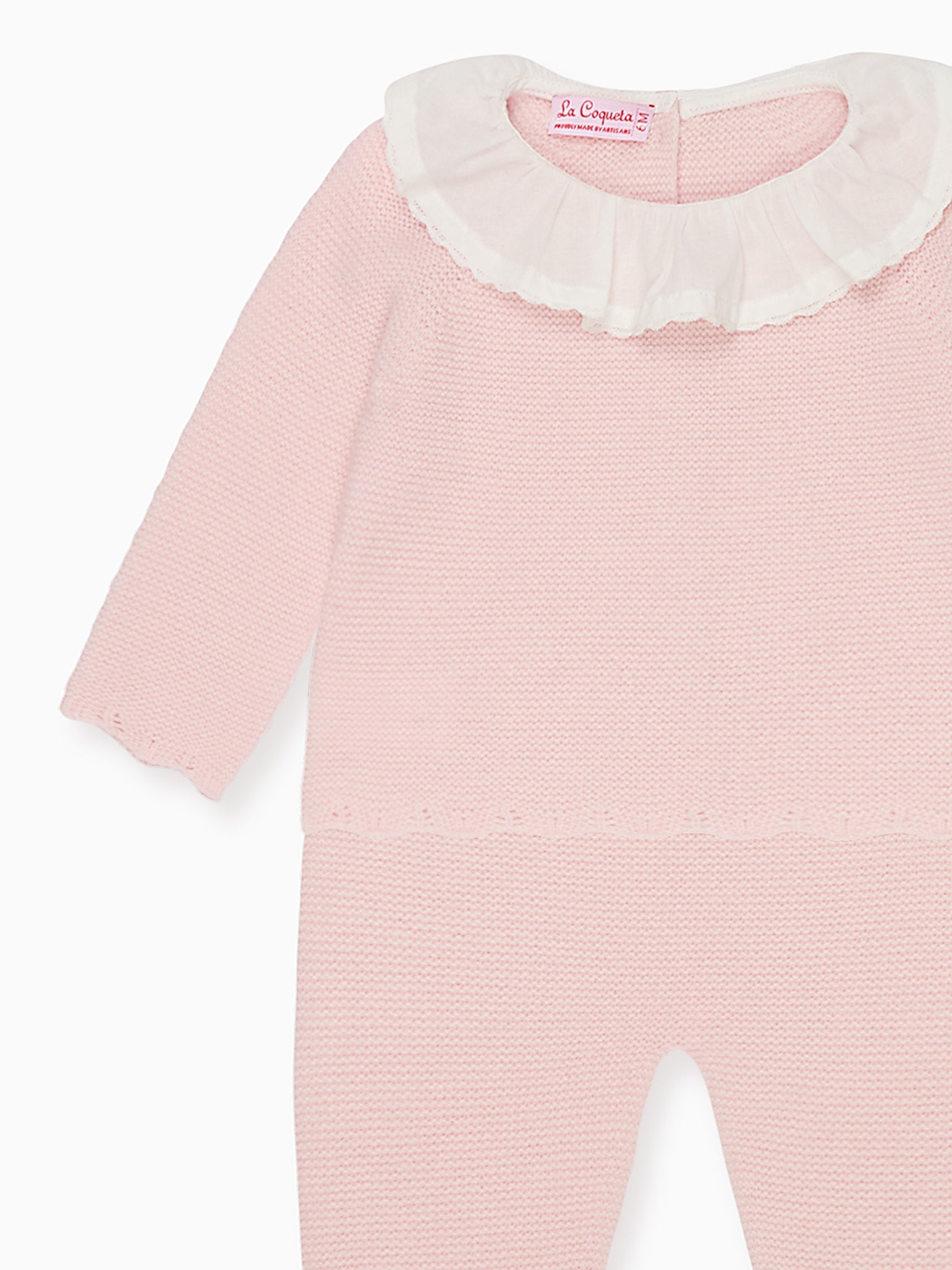 Pink Fernanda Cashmere Baby Girl Set