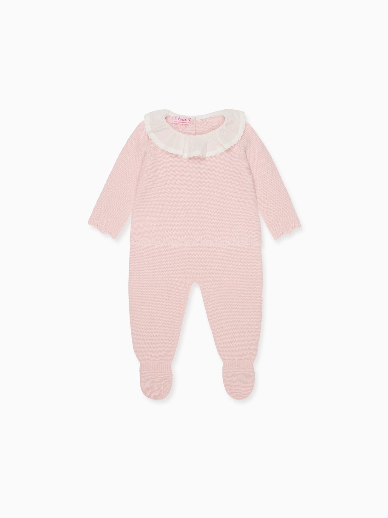 Pink Fernanda Cashmere Baby Girl Set