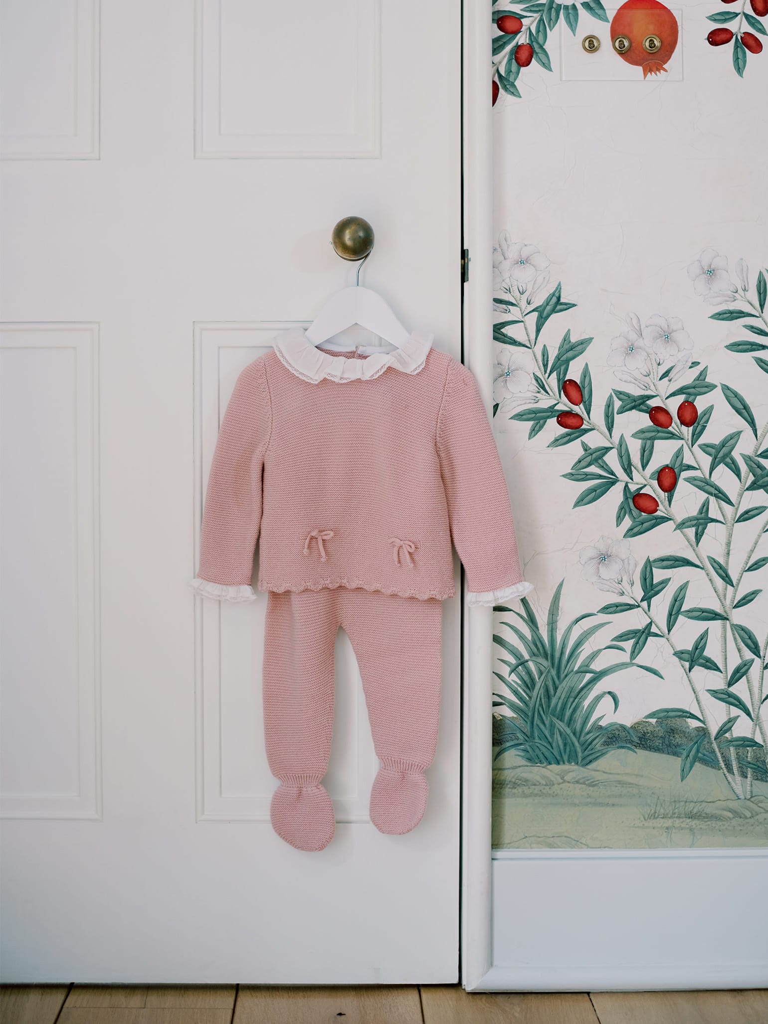 Pink Fernanda Cashmere Baby Girl Set