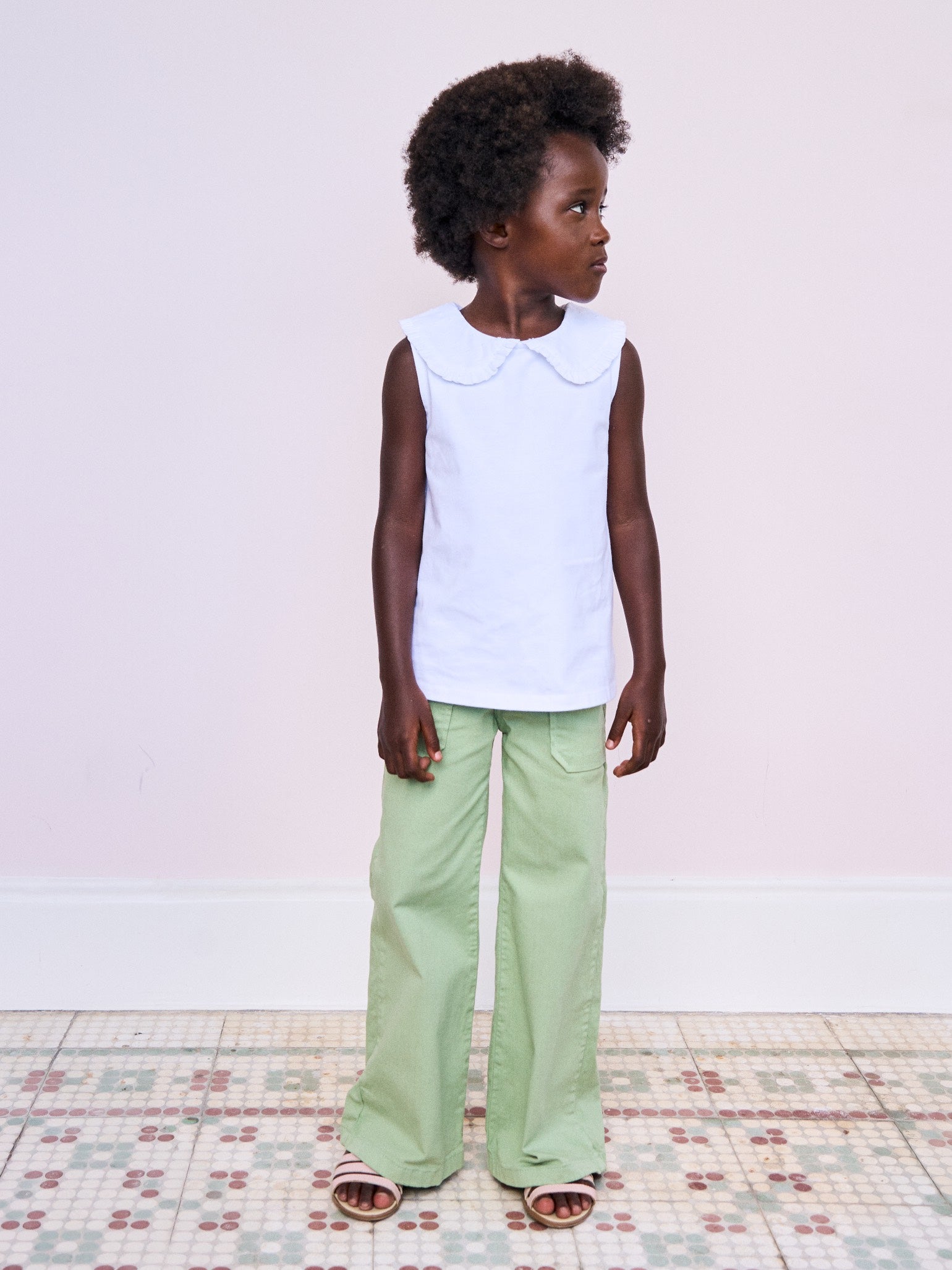White Florentina Girl Top