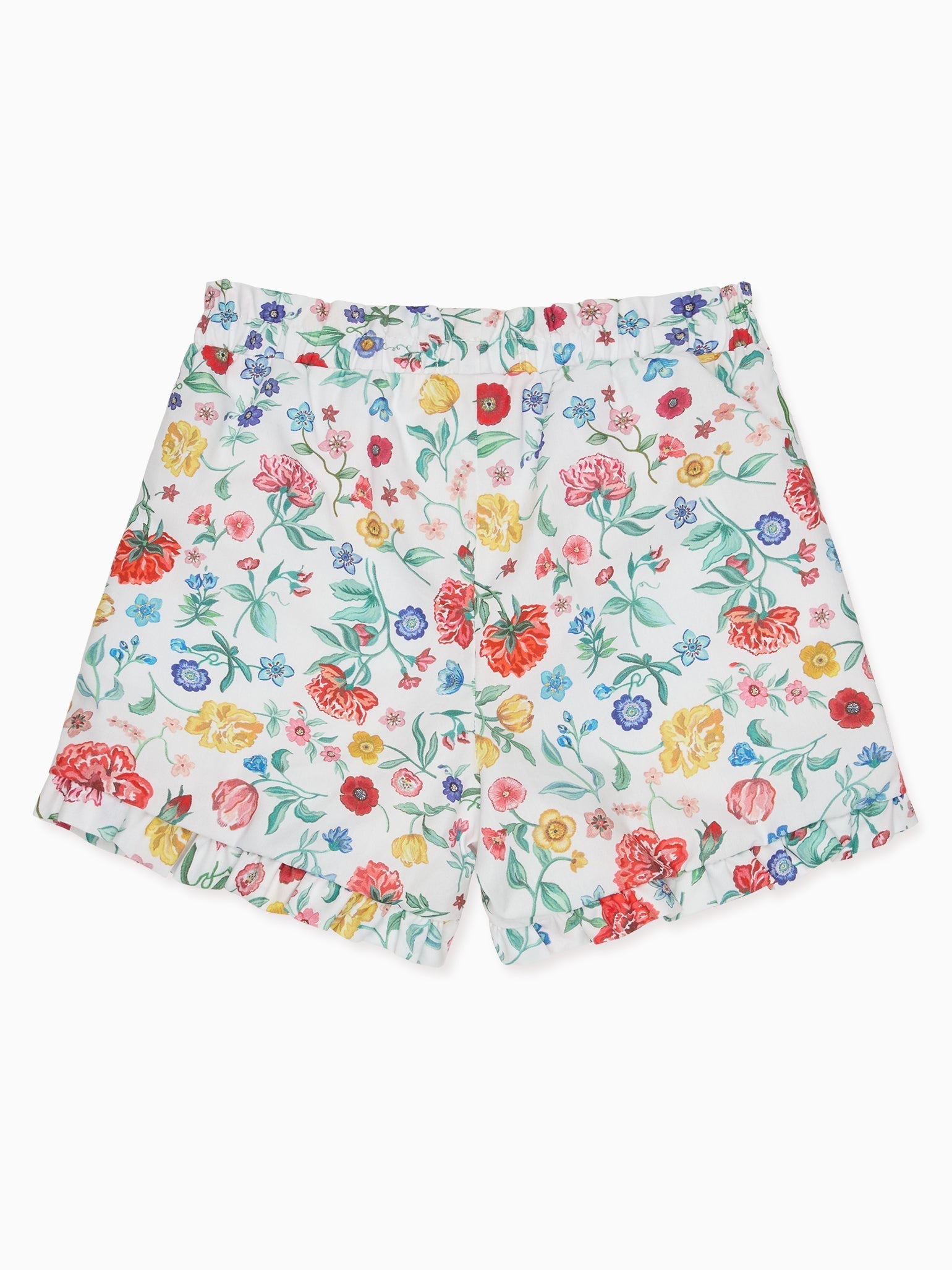 Ivory Rose Flores Cotton Girl Shorts