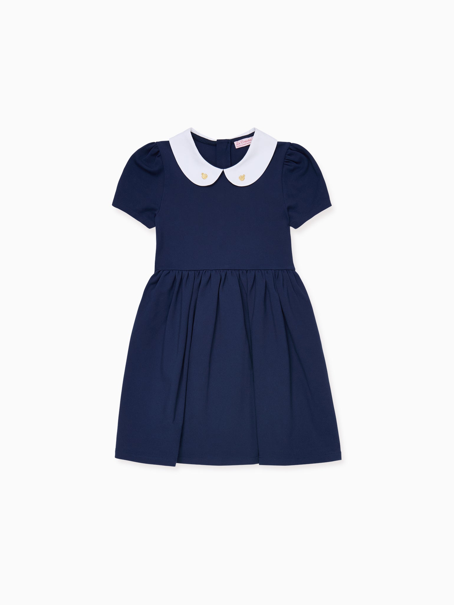 Childrens navy blue dress best sale