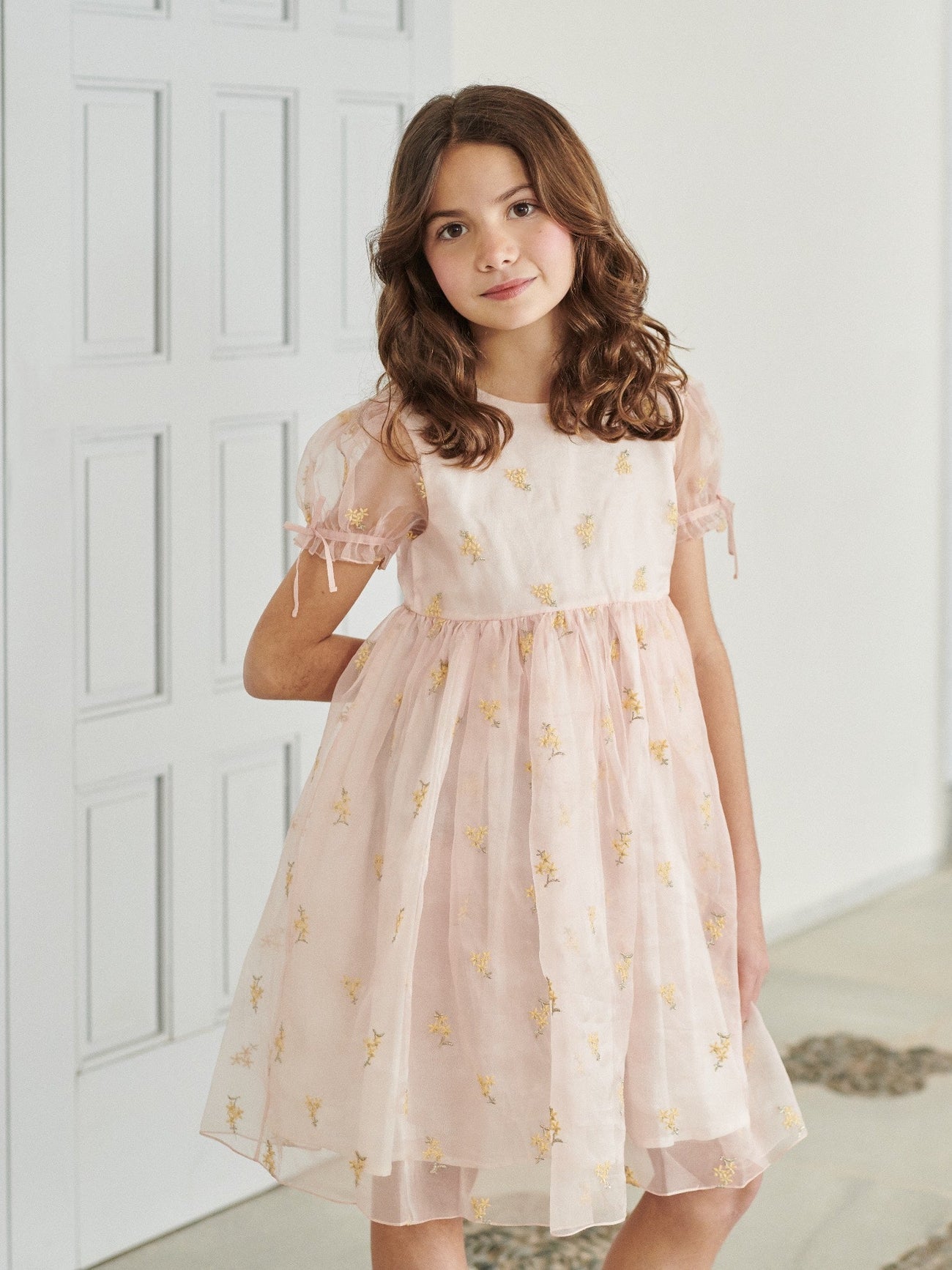 Pink Gardenia Ceremony Girl Dress