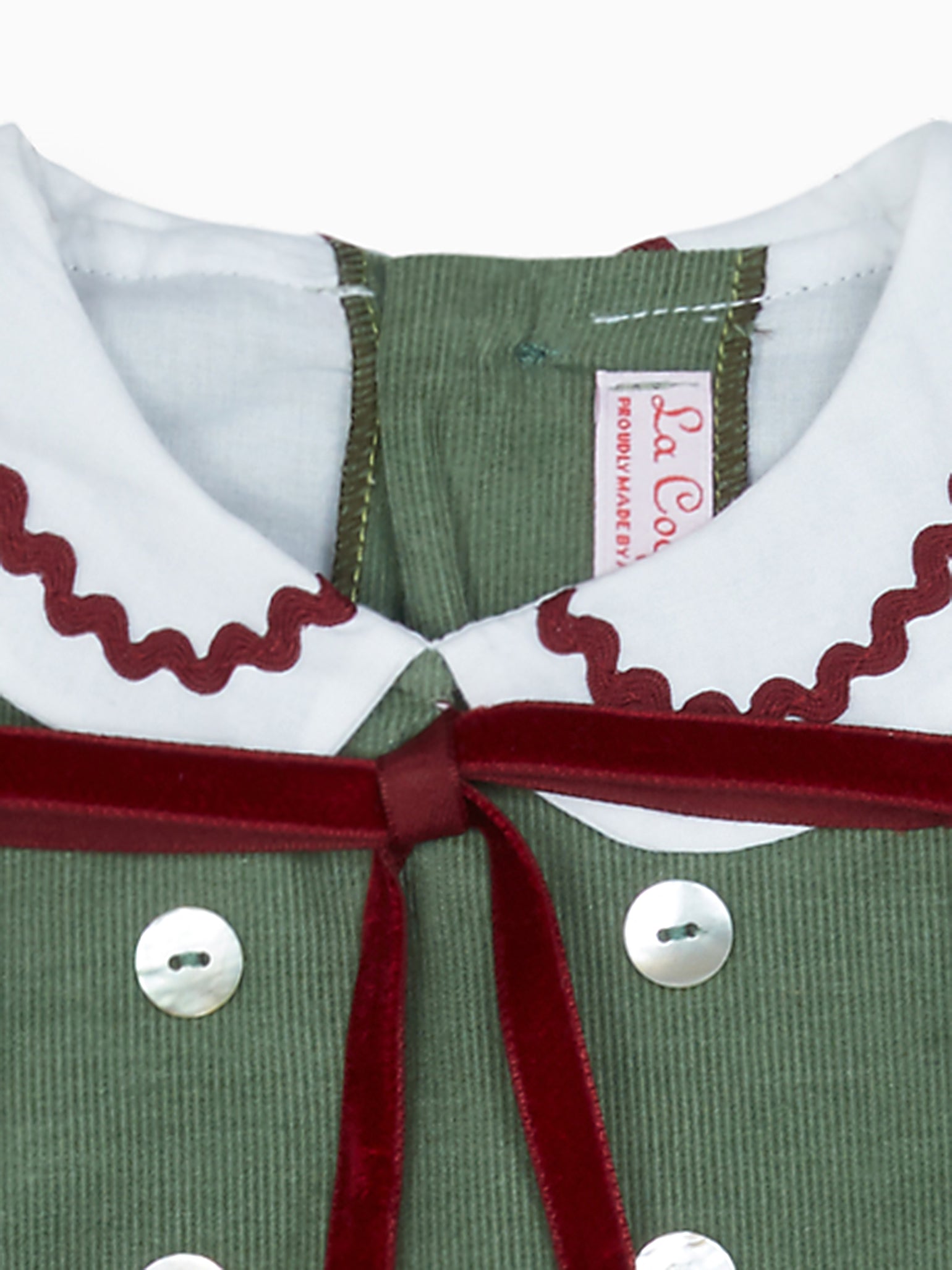 Green Granada Baby Girl Set