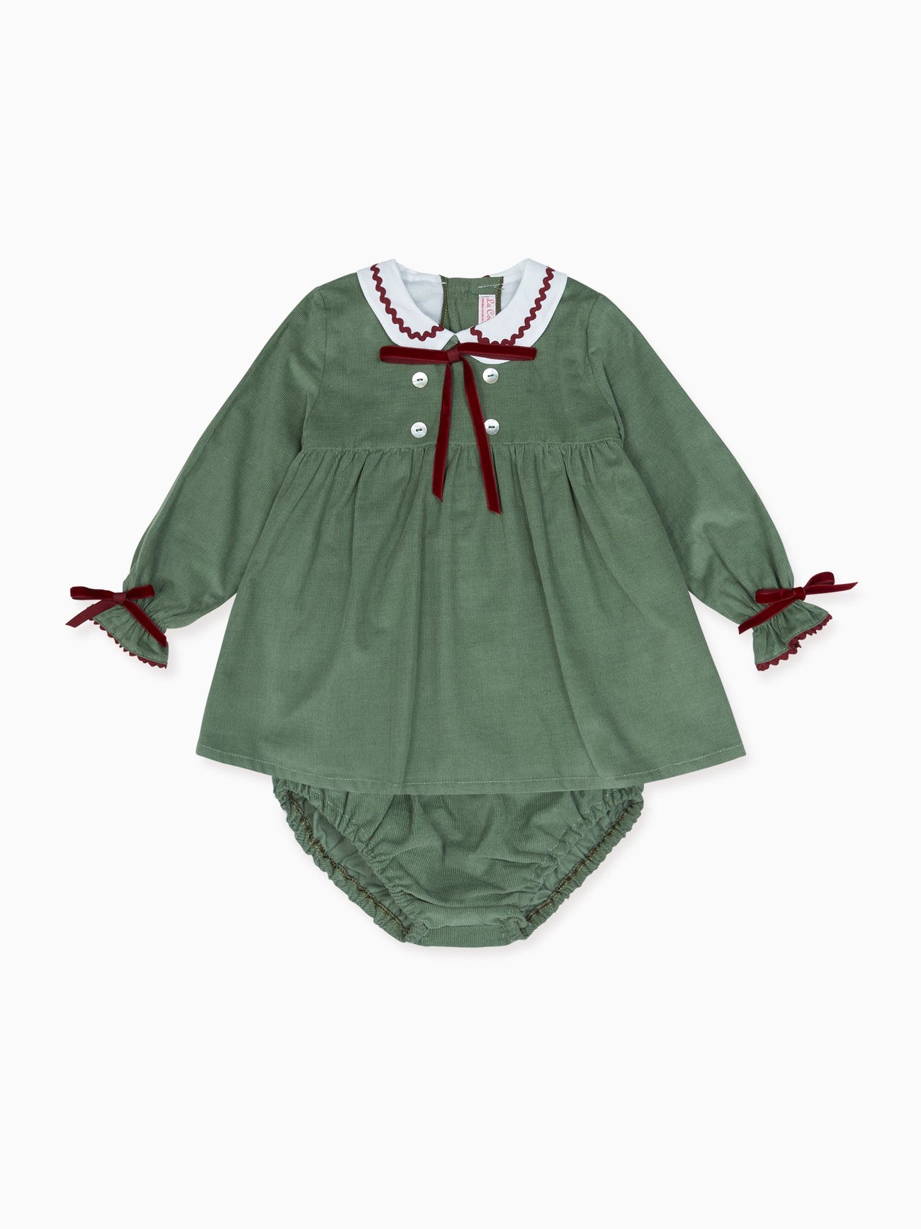 Green Granada Baby Girl Set
