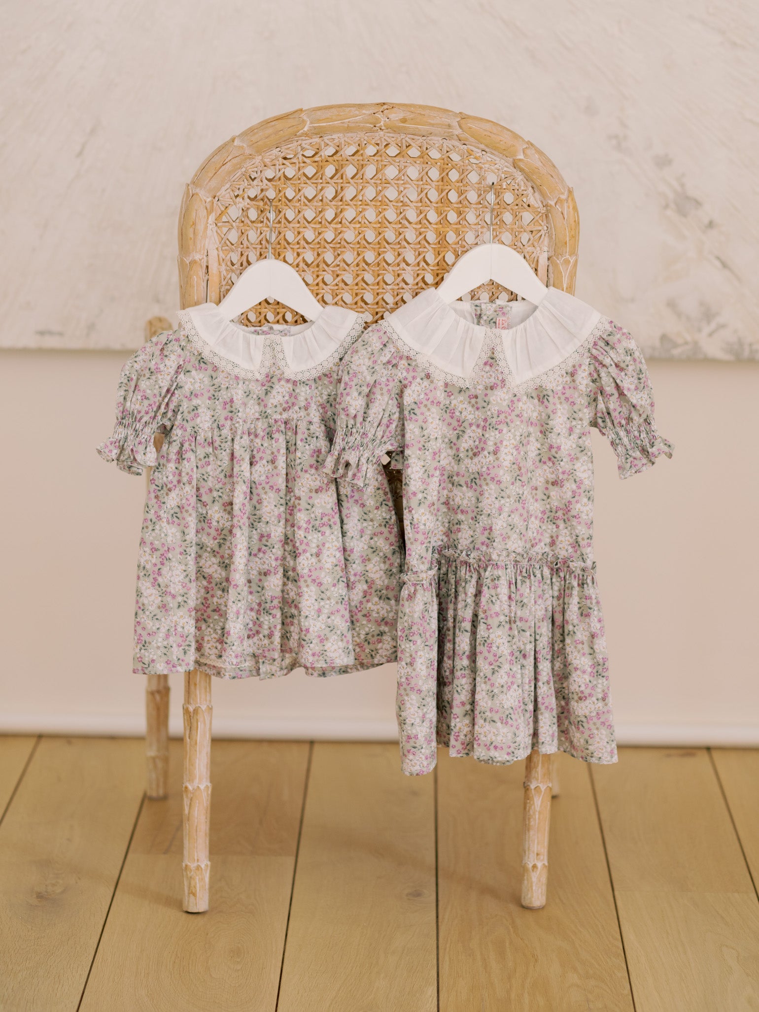 Green Floral Matilda Baby Girl Set